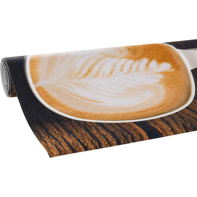 Andiamo Küchenläufer »Kaffeetassen«, rechteckig, aus Vinyl, abwischbar,  rutschhemmend, Motiv Tassen, Größe 50x150 cm kaufen bei OTTO