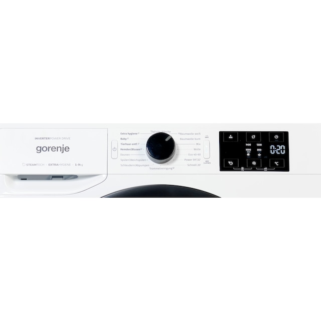 GORENJE Waschmaschine »WNEI94APS«, WNEI94APS, 9 kg, 1400 U/min jetzt kaufen  bei OTTO