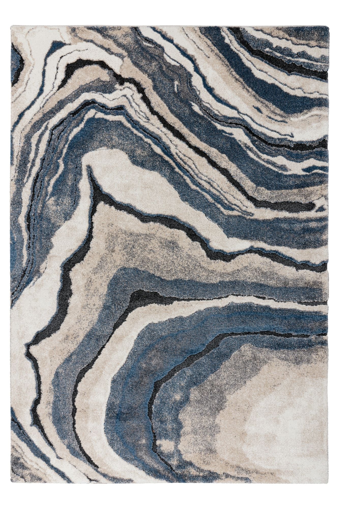 Kayoom Teppich »Firenze 486« rechteckig 22 mm Höhe Kurzflor, Modernes Muster, Fußbodenheizungsgeeignet, Wohnzimmer