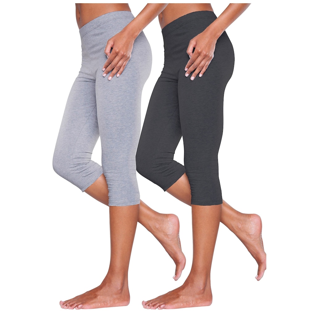 Vivance active Caprileggings, (2er-Pack)