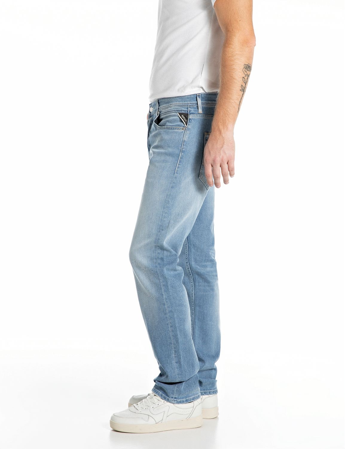 Replay Straight-Jeans »GROVER«, in vielen verschiedenen Waschungen, mit Stretch