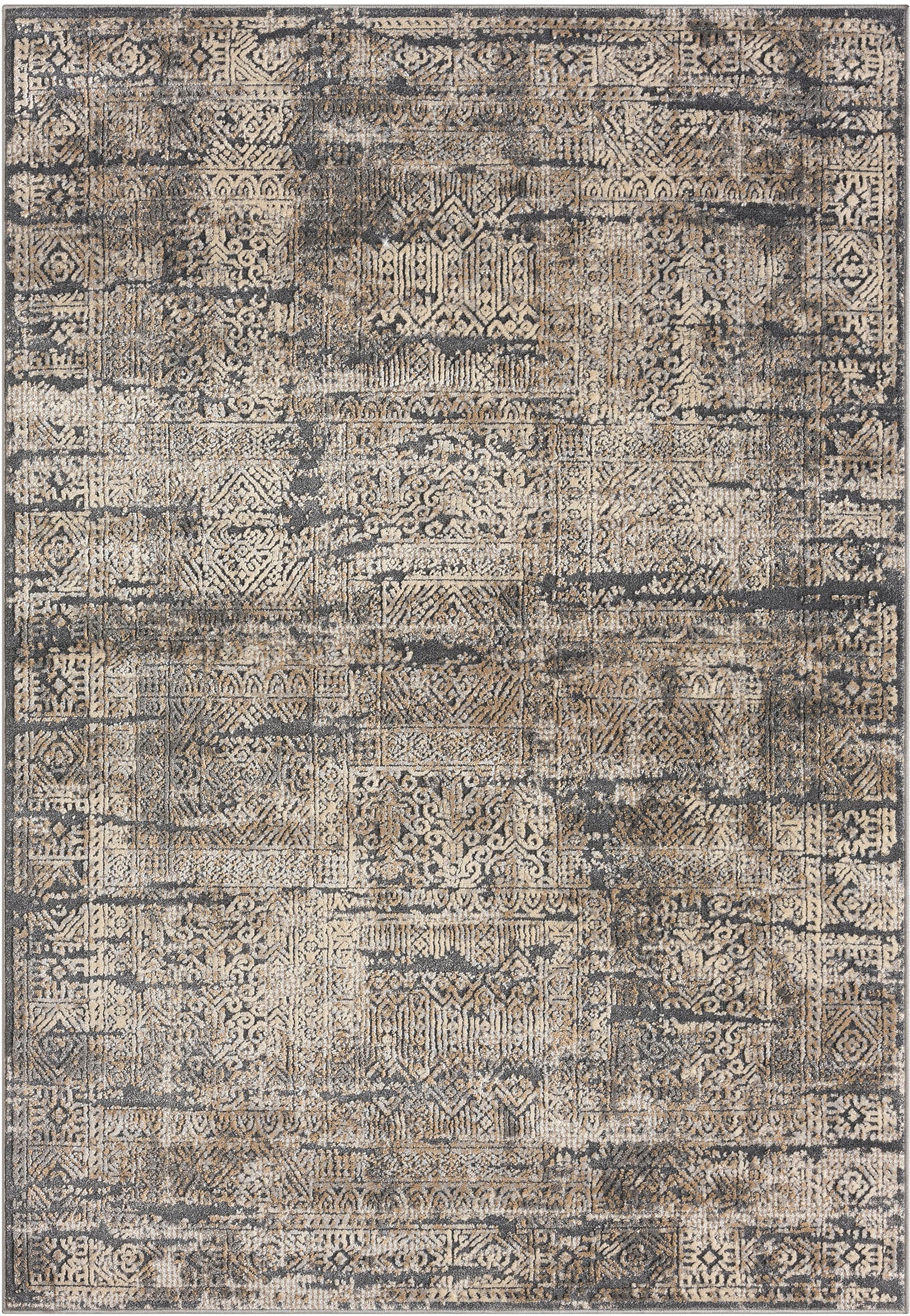 my home Teppich »Selin«, rechteckig, dezenter Glanz, Schrumpf-Garn-Effekt,  im Vintage-Look, dichte Qualität im OTTO-Shop