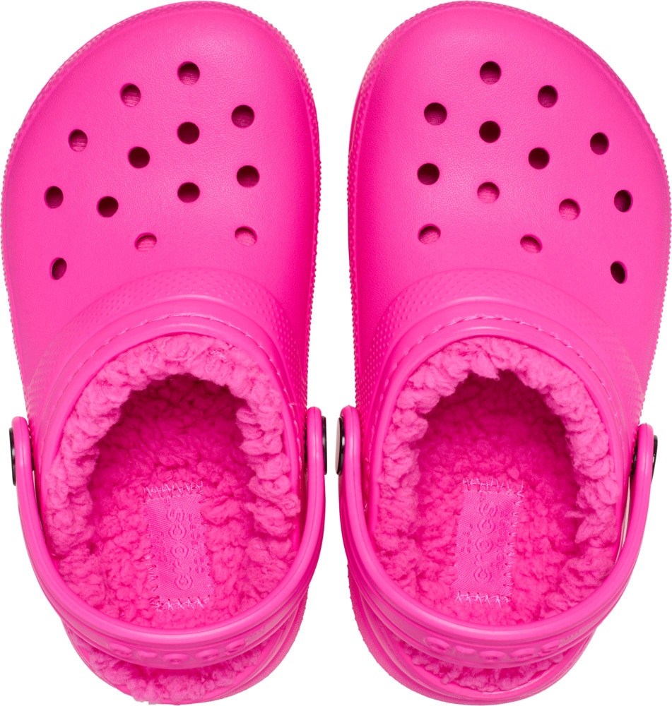 Crocs Clog »Kids Classic Lined Clog«  Hausschuh, Pantoffel, Schlappen mit Warmfutter