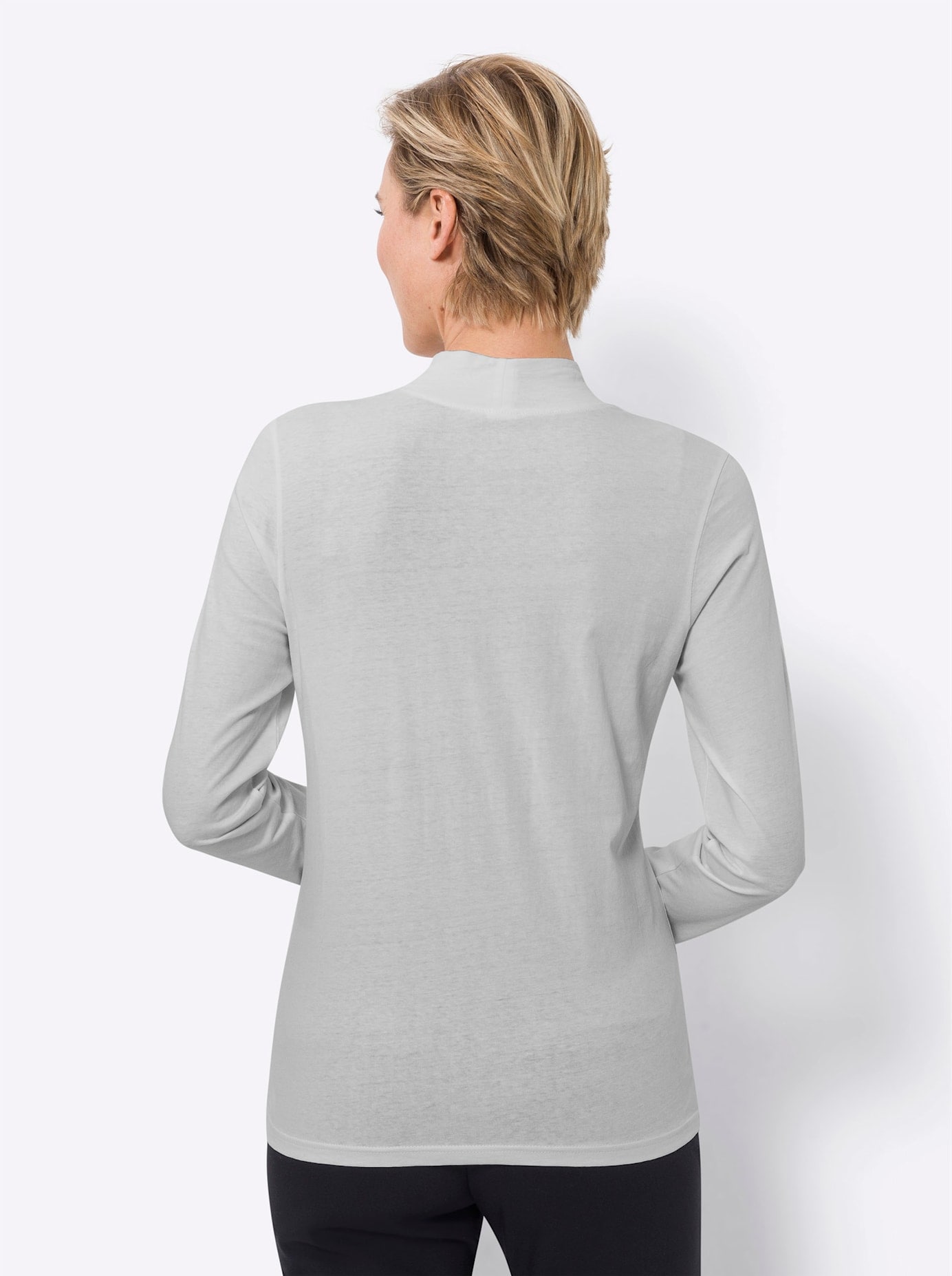 Classic Basics Stehkragenshirt »Stehkragen-Shirt«, (1 tlg.)