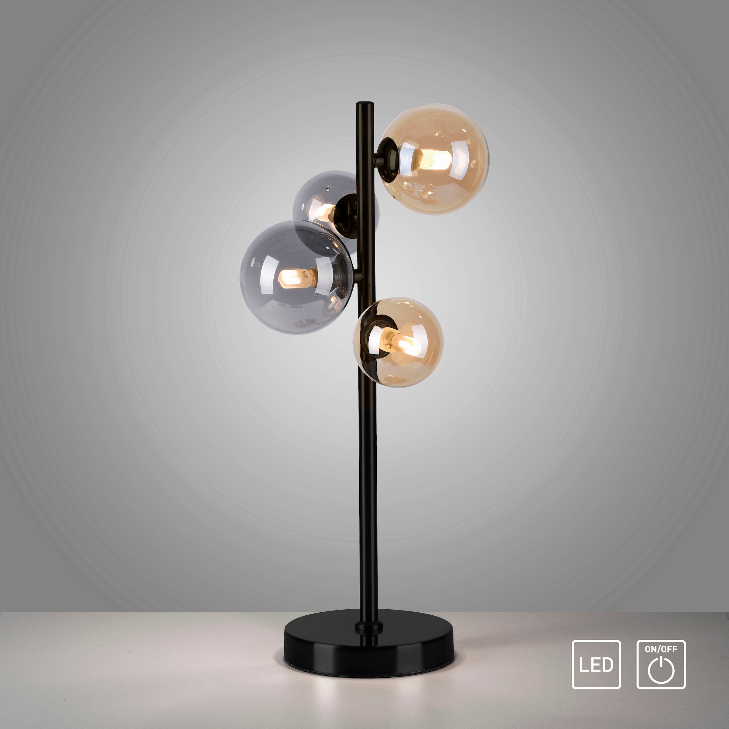 Paul Neuhaus Tischleuchte »POPSICLE«, 4 flammig, Leuchtmittel G9 | LED wechselbar