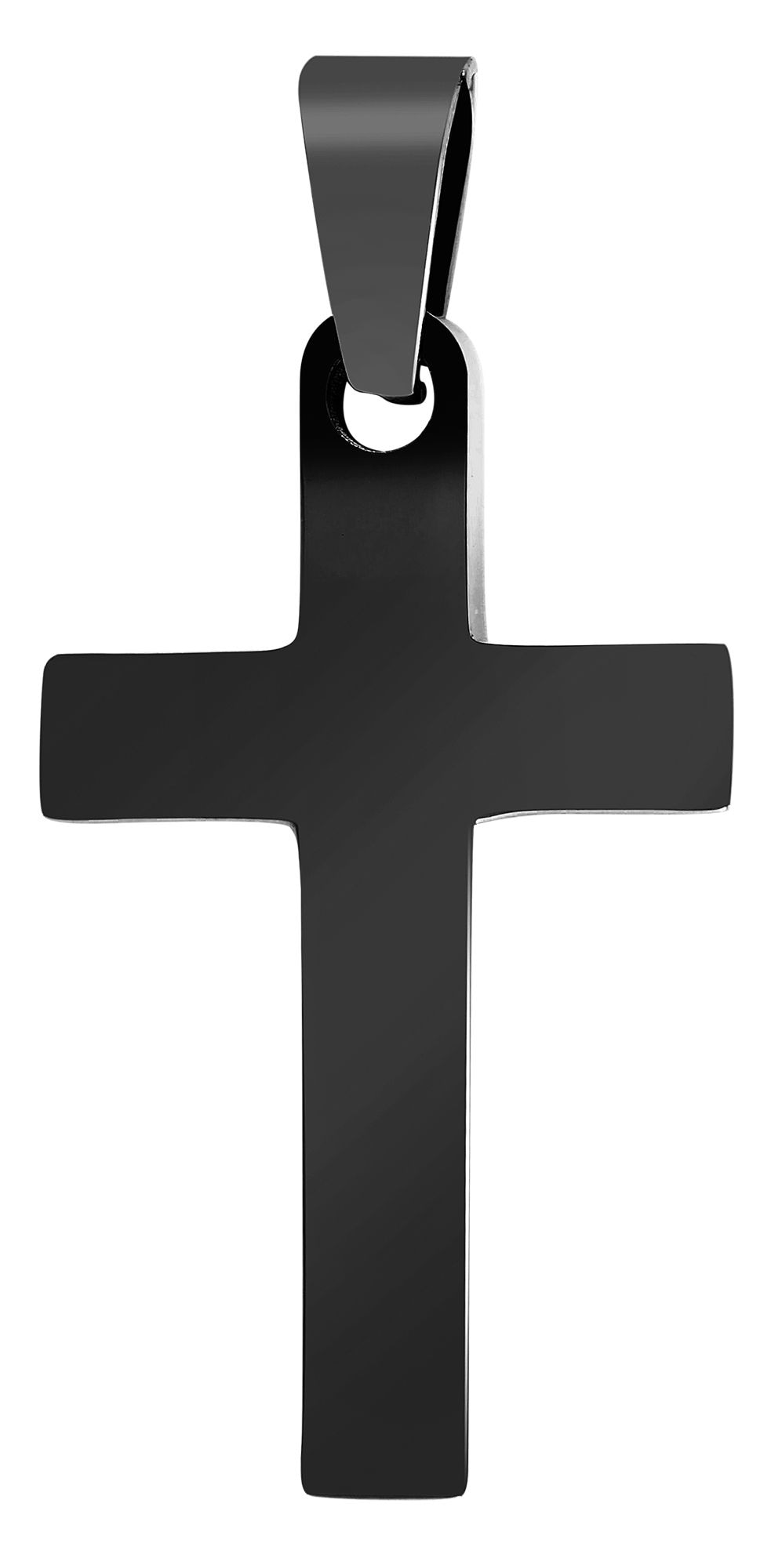 Adelia´s Kreuzanhänger »Unisex Anhänger ¿ Kreuz Kreuzanhänger aus Edelstahl«