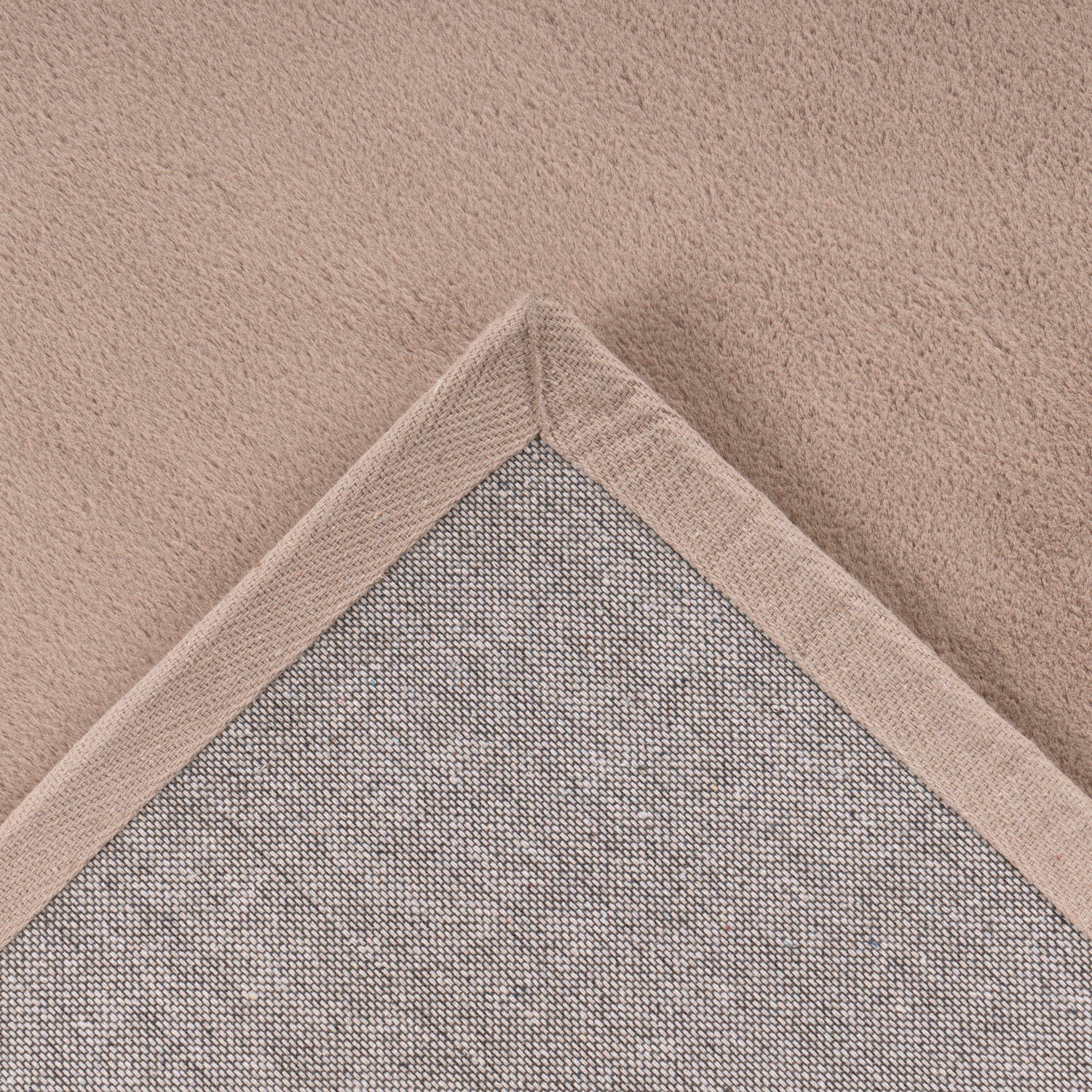 Carpet City Hochflor-Teppich »TOPIA 400«, rechteckig, 21 mm Höhe, Kunstfell-Teppich mit Kaninchenfell-Optik, Haptik, Schlafzimmer