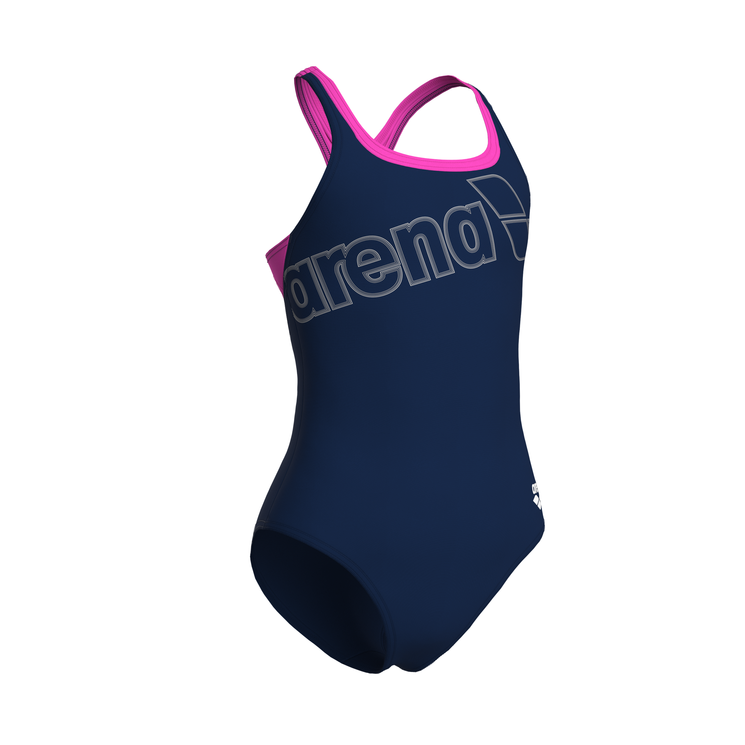 Arena Badeanzug »GIRL'S ARENA LOGO SWIMSUIT SWIM PRO« 1 Stk. Badeanzug, Mädchen, Einteiler, stylisch, sportlich, chlorbeständig
