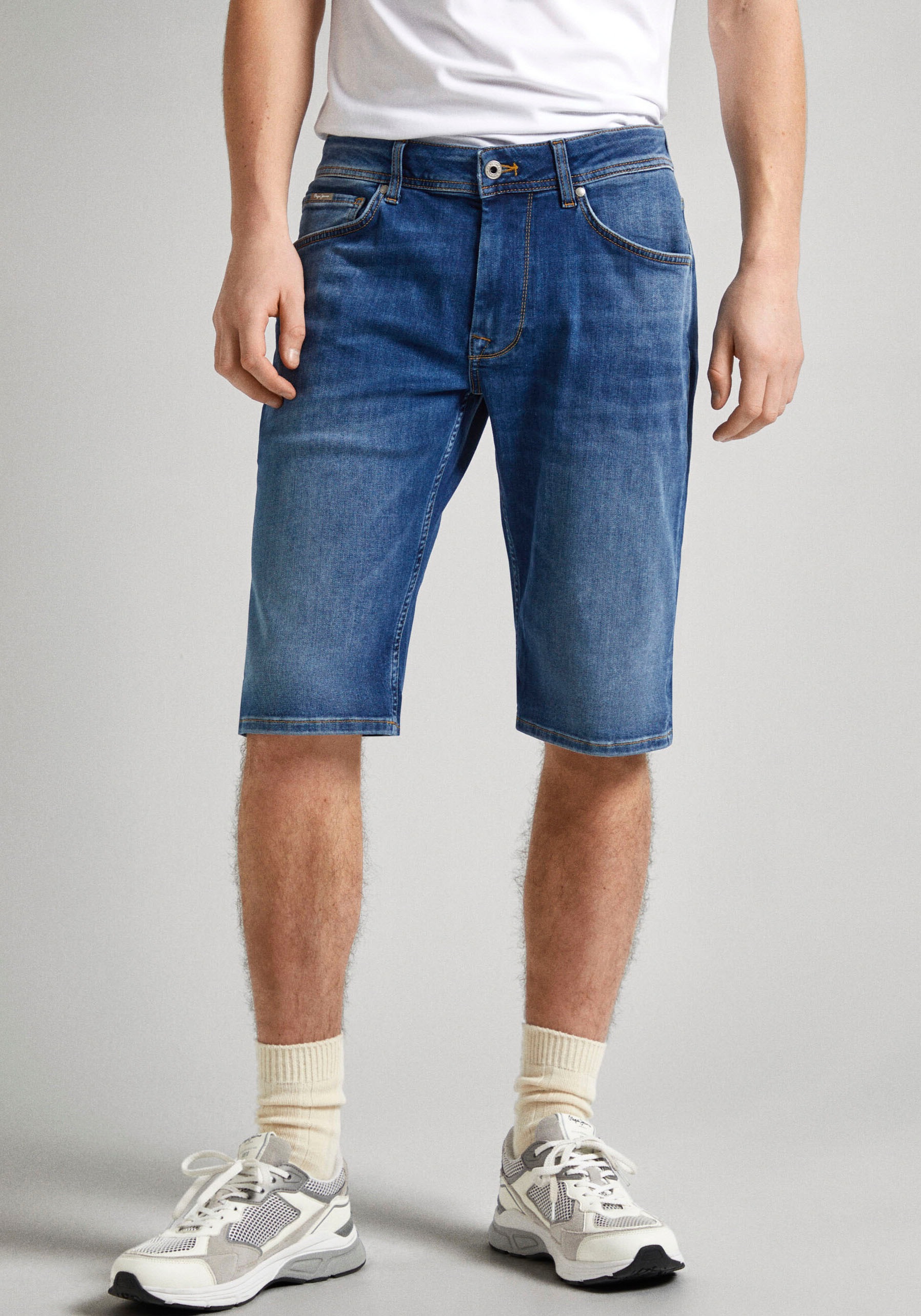 Shorts, mit Markenlabel