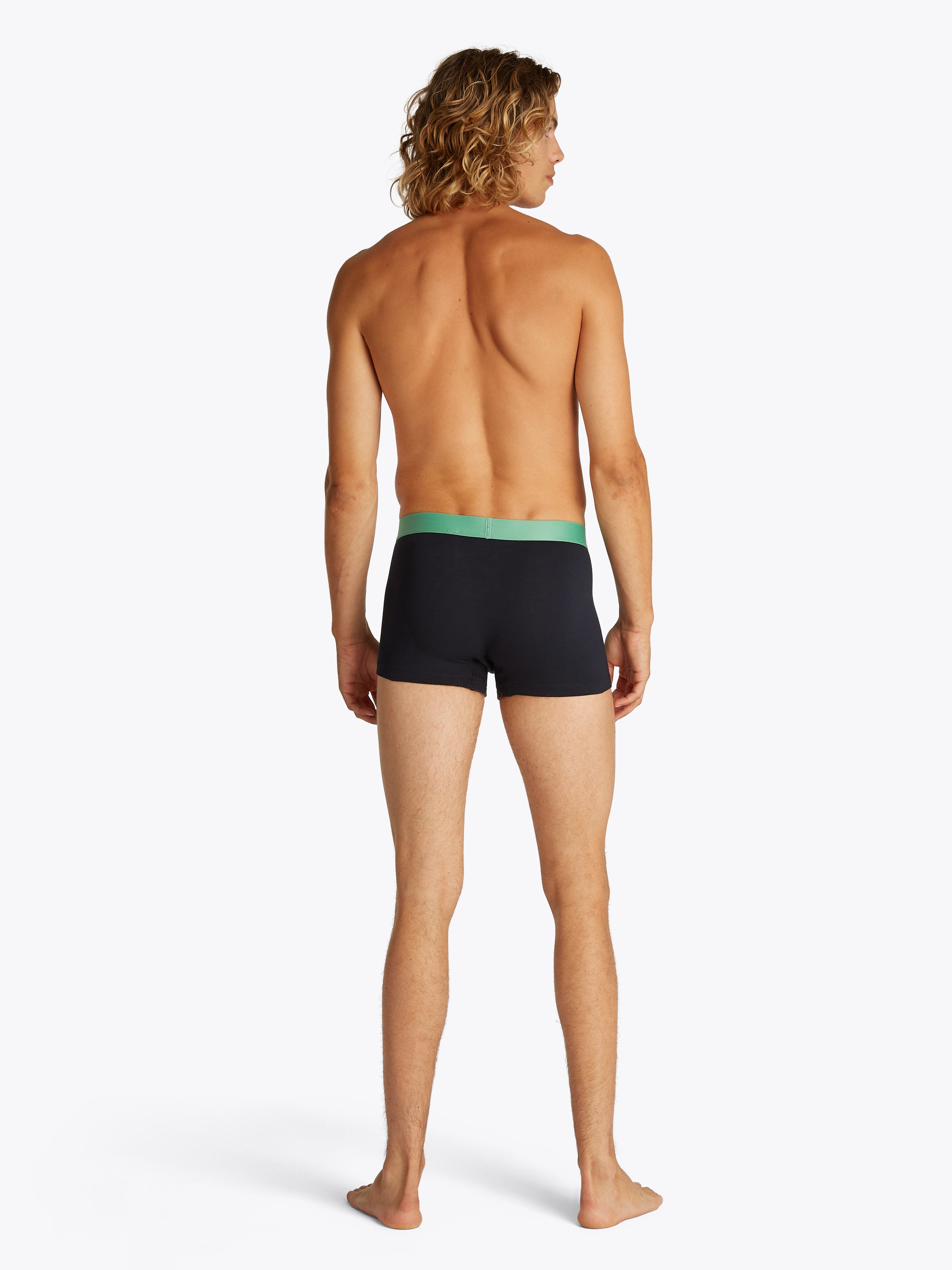 Tommy Hilfiger Underwear Trunk »5P TRUNK WB«, (Packung, 5 St., 5er), mit Logobund