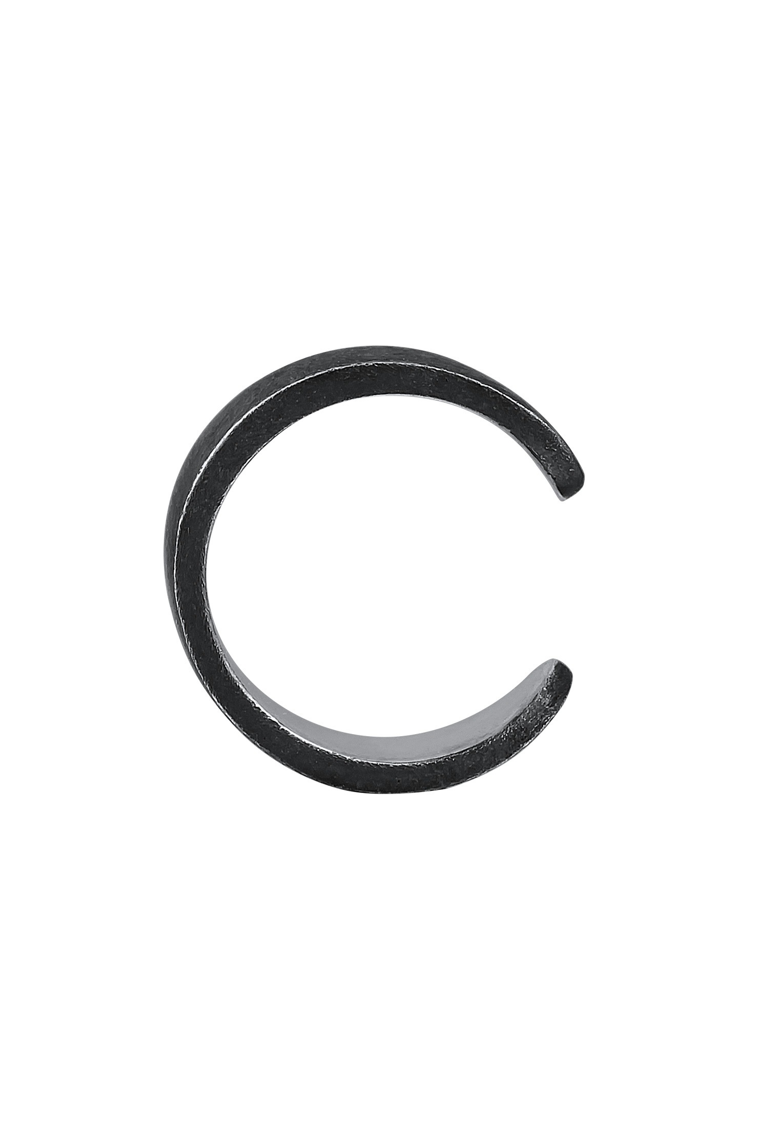 Kuzzoi Paar Ohrklemmen »Ohrringe Herren Single Earcuff Basic Glanz 925 Silber«