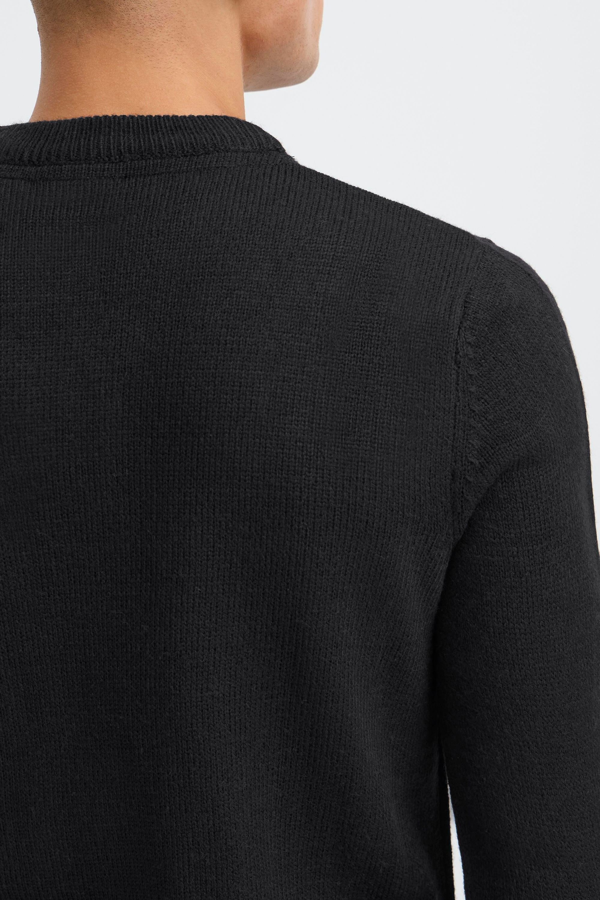 !Solid Strickfleece-Pullover »Strickpullover SDBabak«