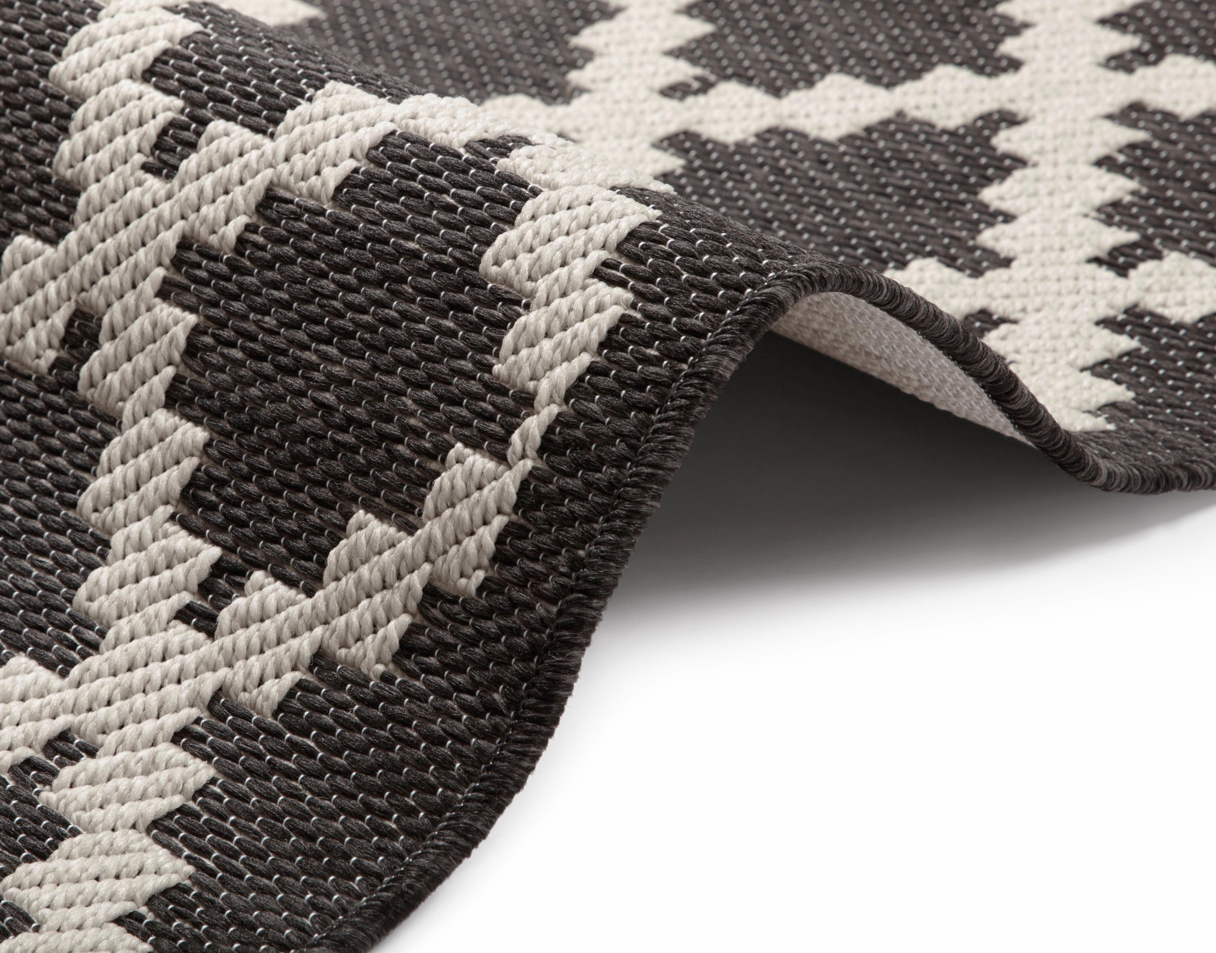 freundin Home Collection Teppich »Dawn«, rechteckig, 4 mm Höhe, In-& Outdoor, Teppich, Wetterfest, Balkon, Garten, Wohnzimmer, Modern