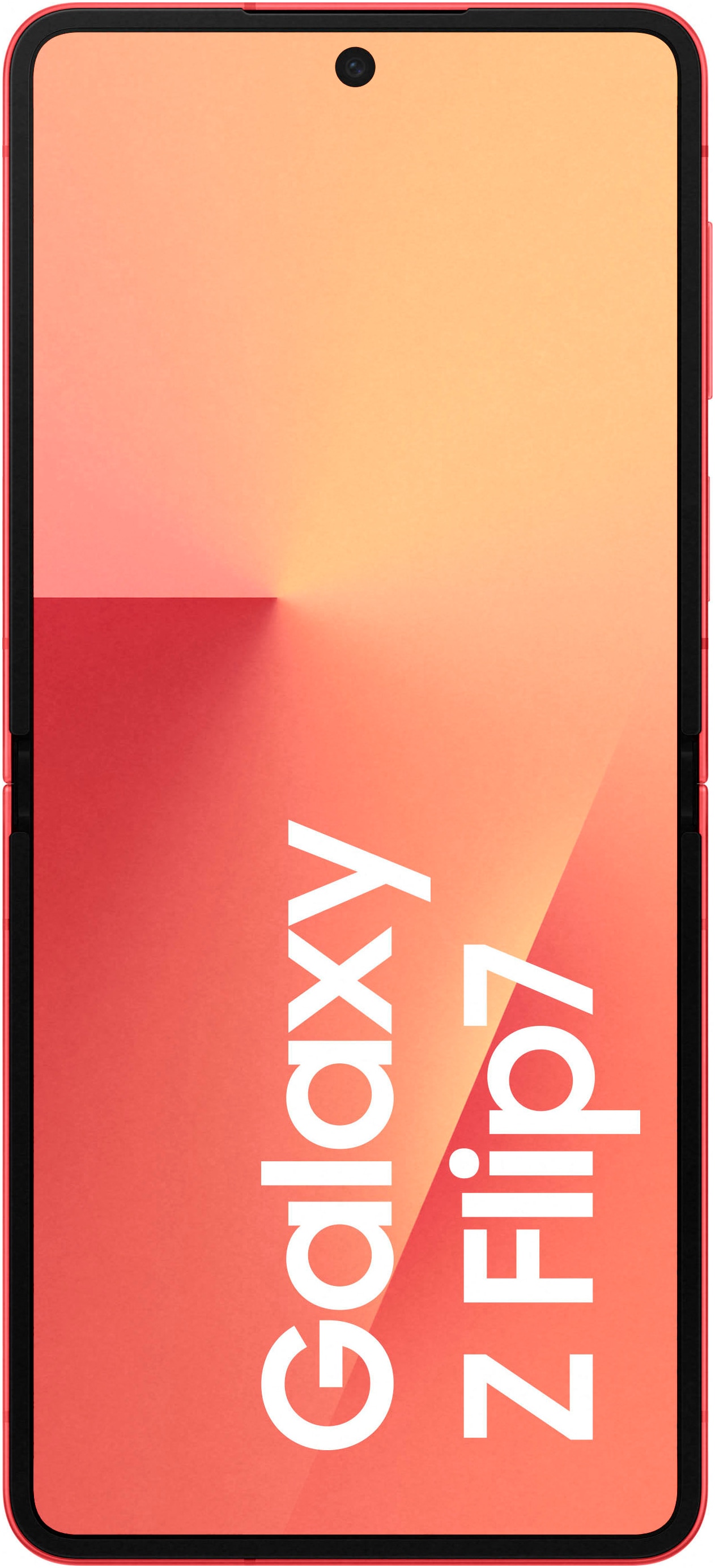 Samsung Smartphone »Galaxy Z Flip 7« Coral Red
