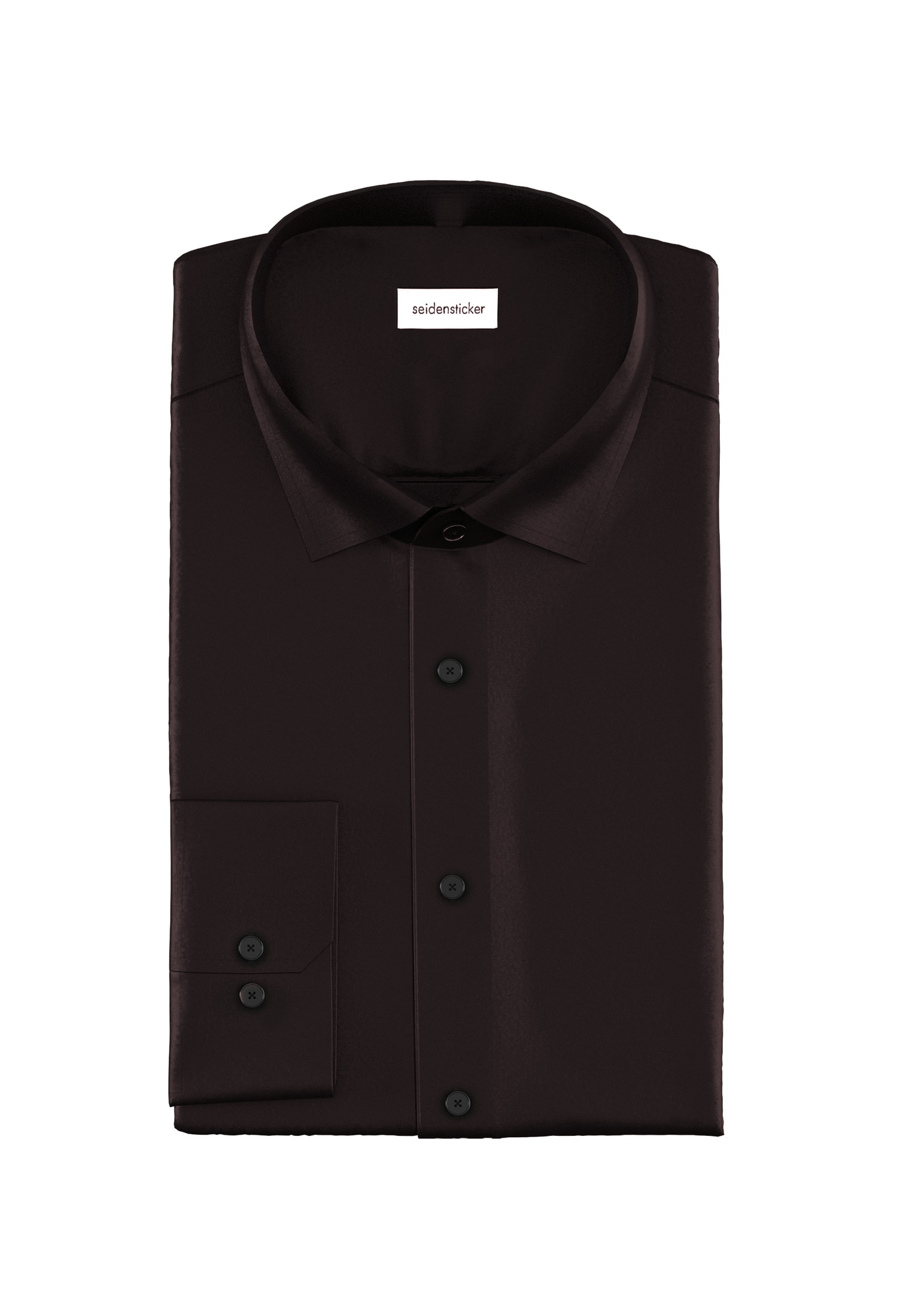 seidensticker Businesshemd »Schwarze Rose«, Slim Kentkragen Uni