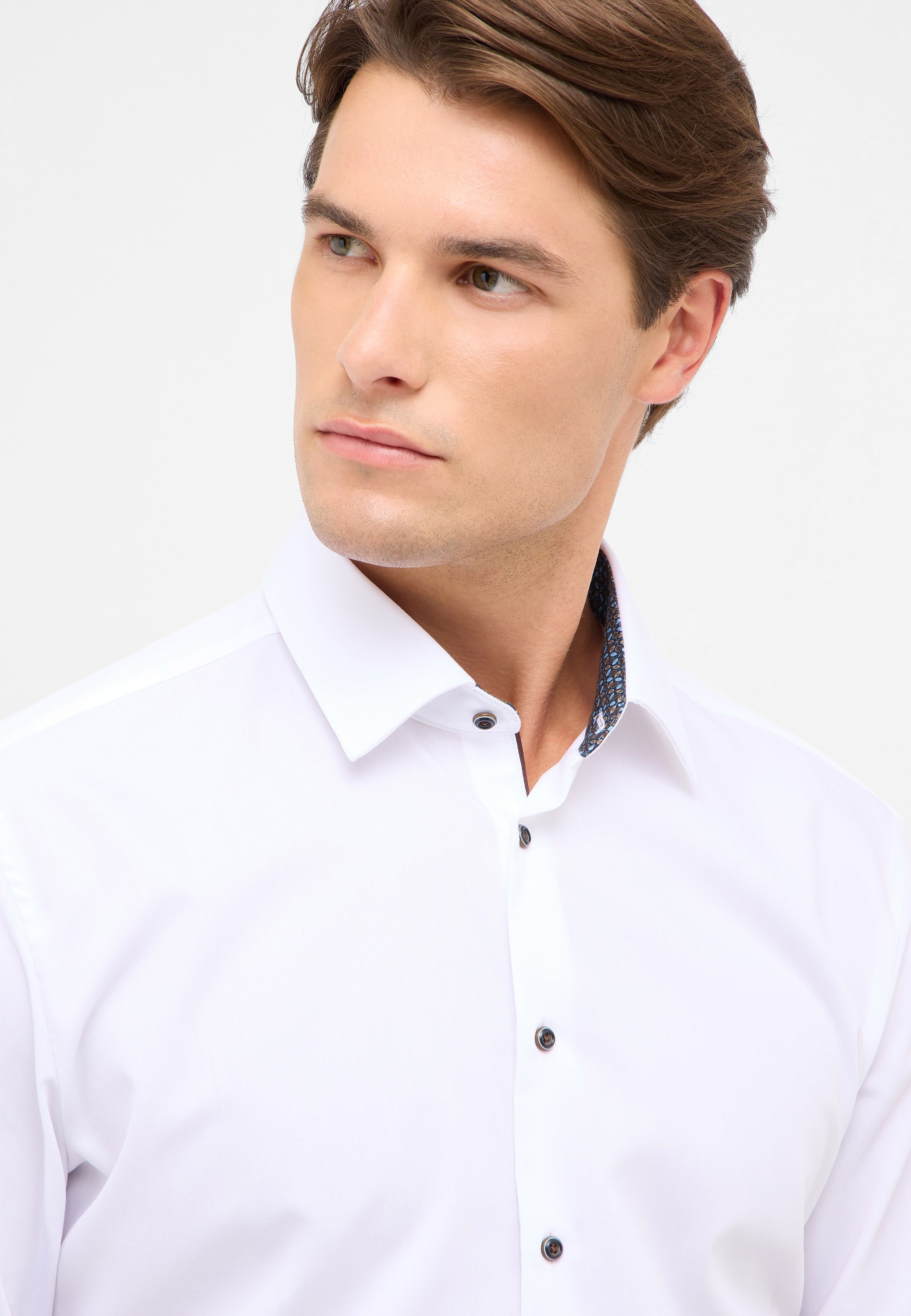 Eterna Langarmhemd »SLIM FIT«, NON IRON (bügelfrei)