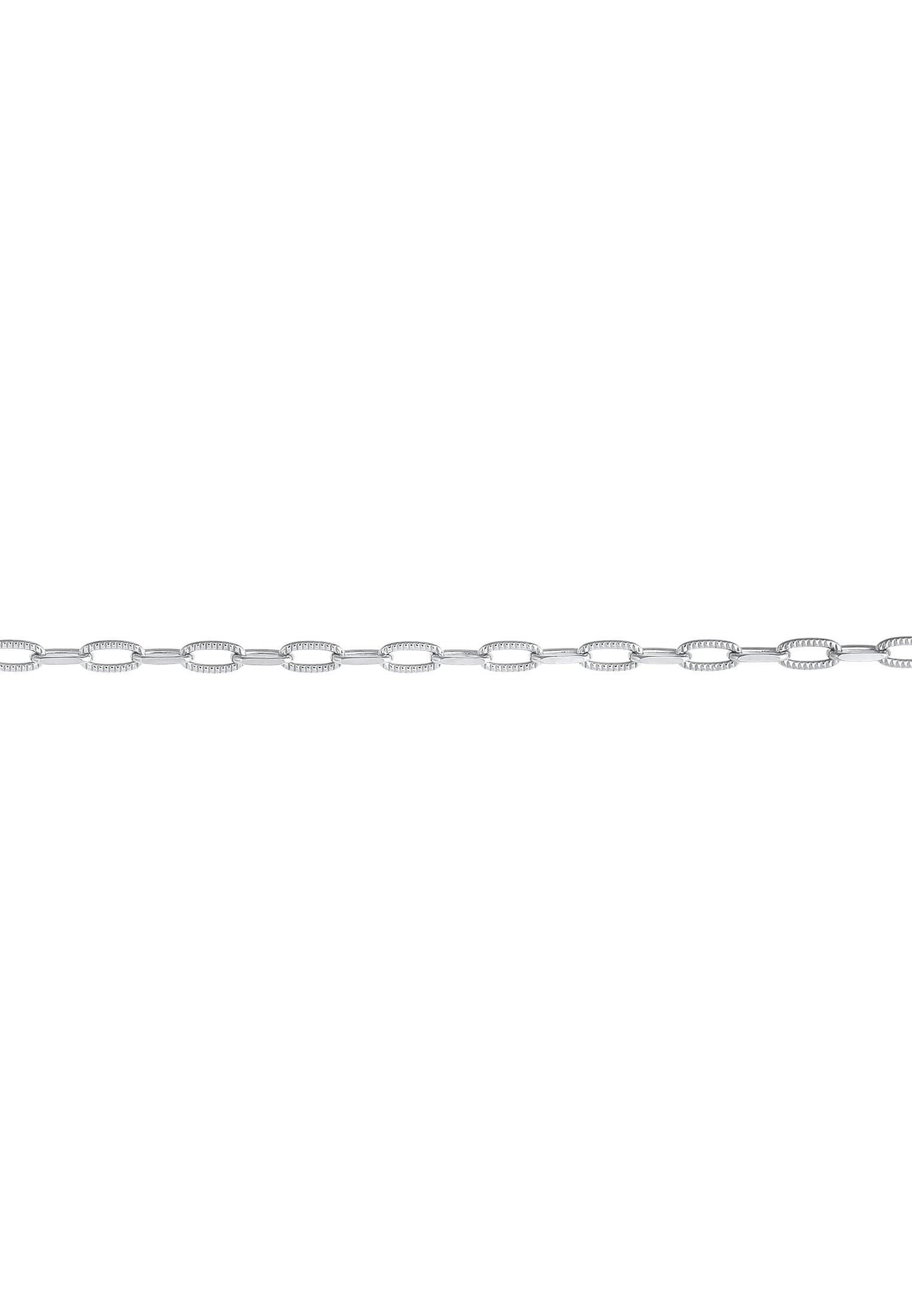 Elli Choker »Halskette Choker Gliederkette Oval Trend 925 Silber«