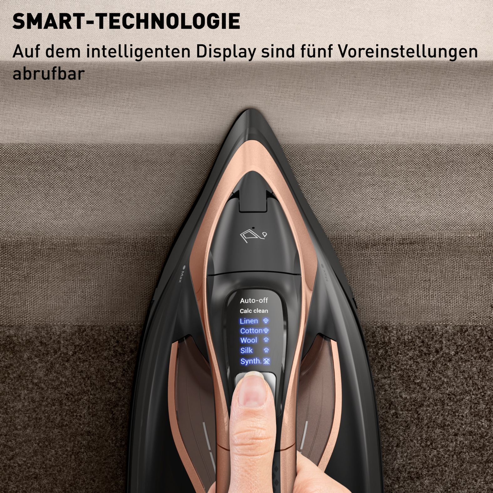 Tefal Dampfbügeleisen »FV9E50 Ultimate Power Pro« 3200 W 85 g/Min. kontin. Dampfabgabe, 300 g/Min. Dampfstoß, selbstreinigend