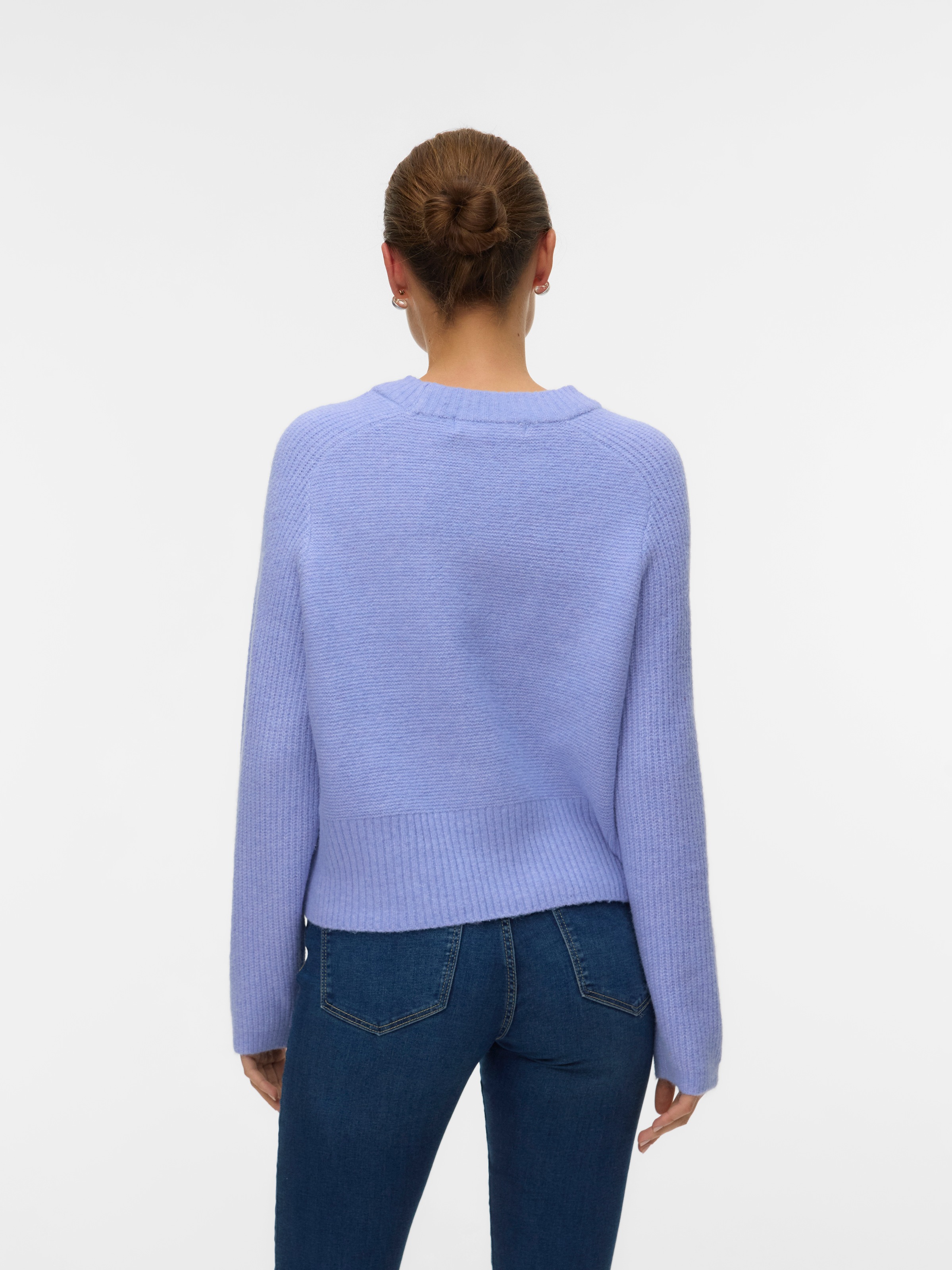 Vero Moda Strickpullover »VMBANG LS O-NECK PULLOVER BOO«