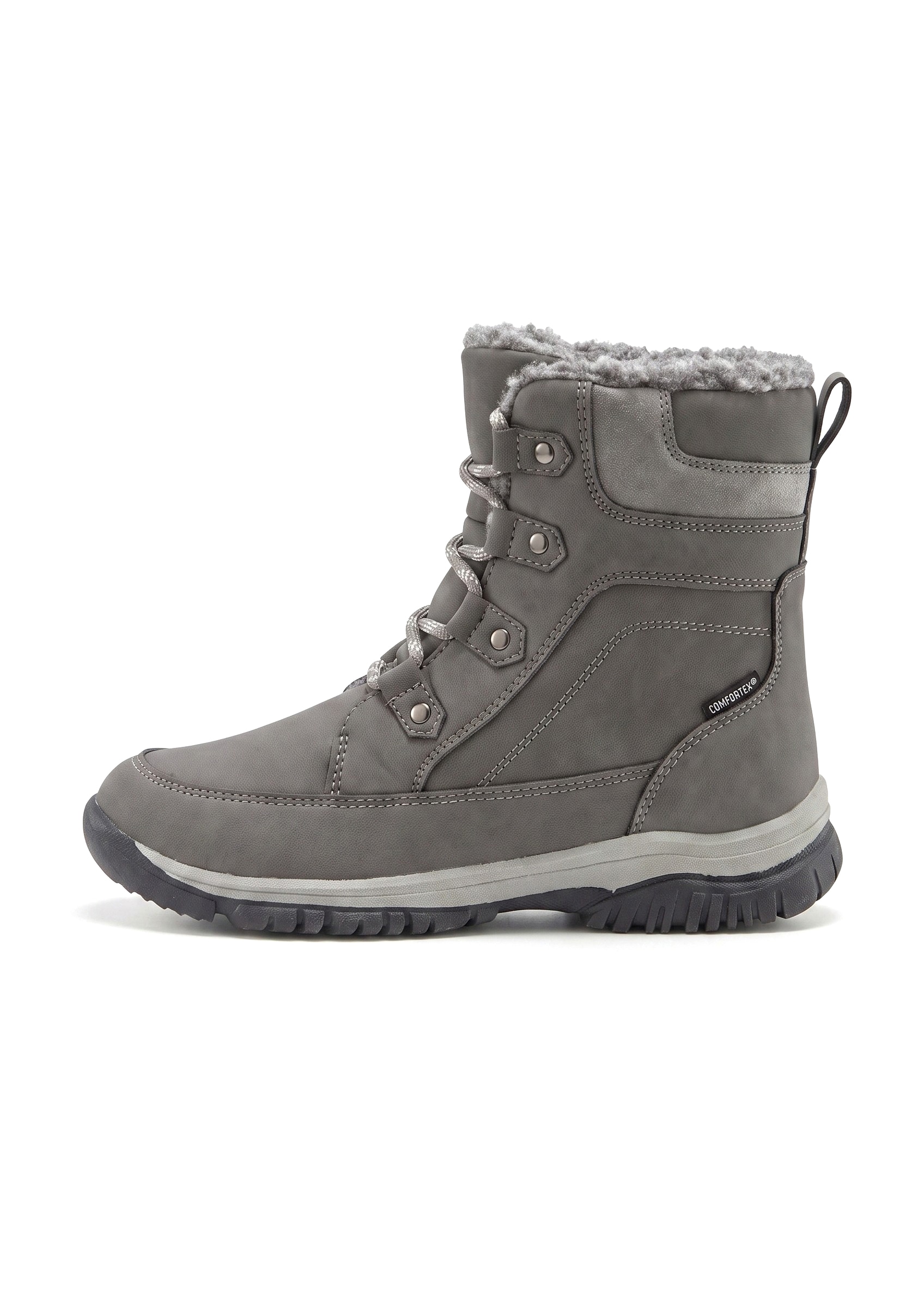 LASCANA Stiefelette »Outdoorstiefel, Winterstiefelette, Winterboots, Schneestiefel,«  NEU mit wasserabweisender Comfortex-Membrane zum Schnüren
