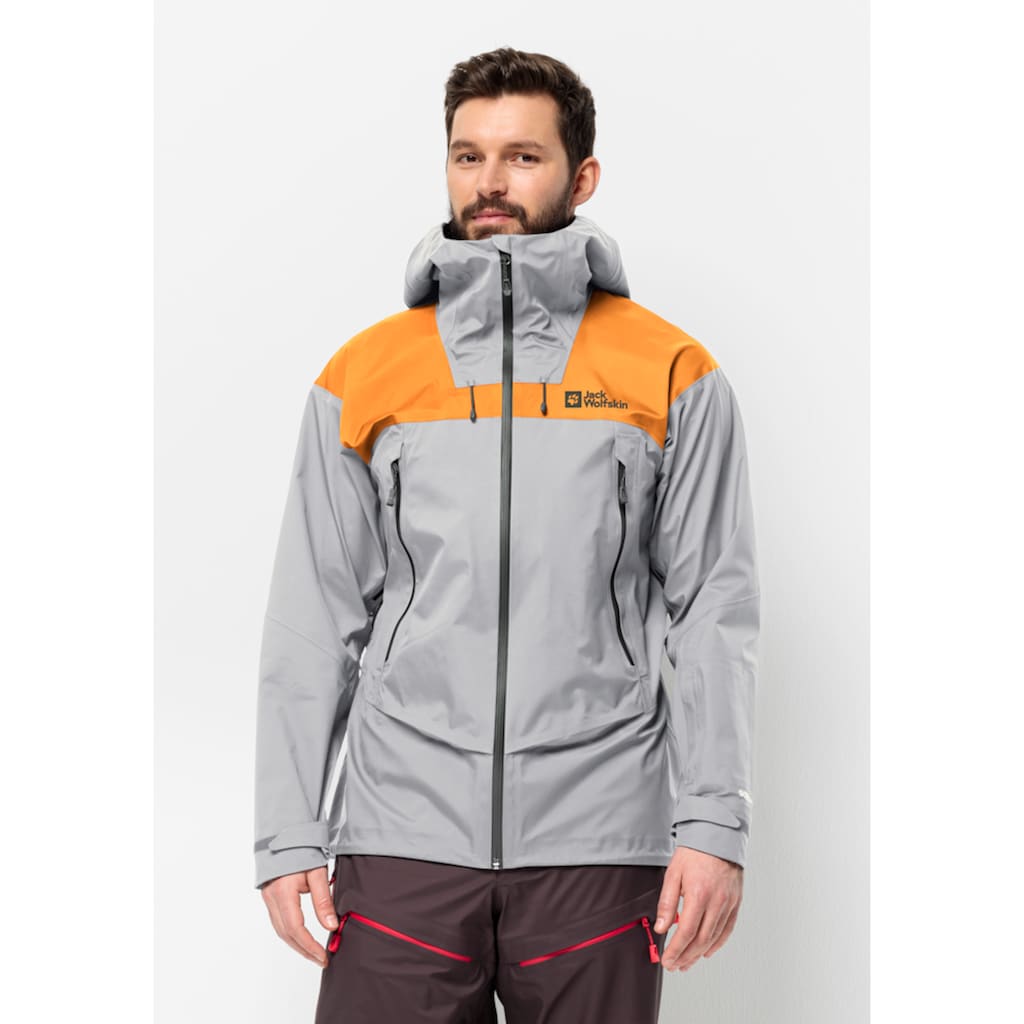 Jack Wolfskin Skijacke »ALPSPITZE PRO 3L JKT M«, mit Kapuze