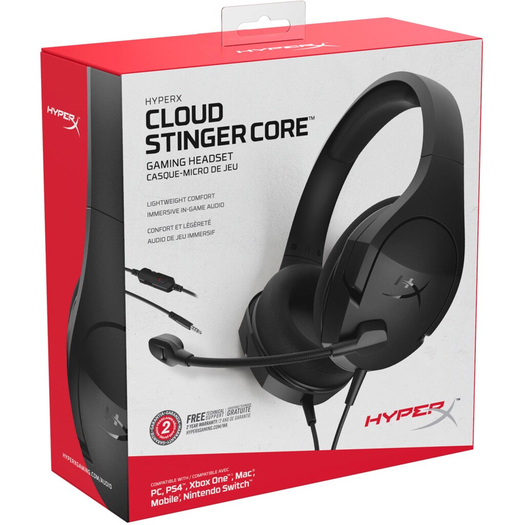 HyperX Gaming-Headset »Cloud Stinger Core«, Geräuschisolierung