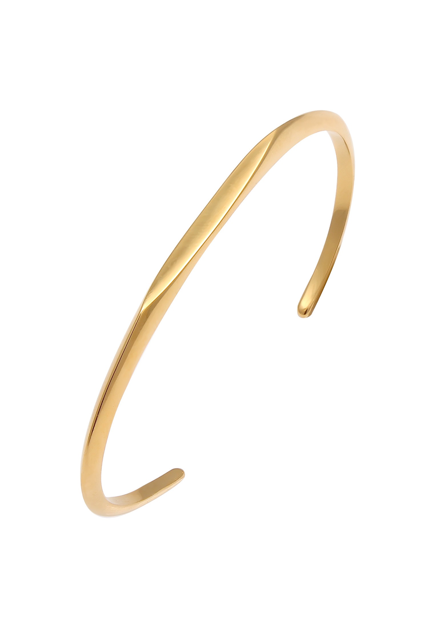Elli Premium Armreif »Armband Armreif Offen Verstellbar Basic 925 Silber«