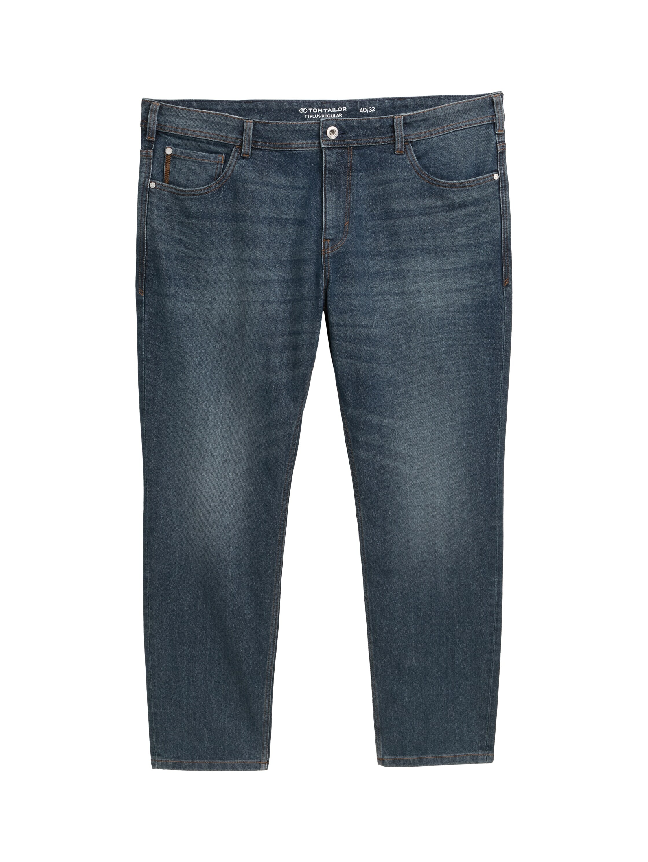 TOM TAILOR PLUS 5-Pocket-Jeans mit Stretch / Große Größen