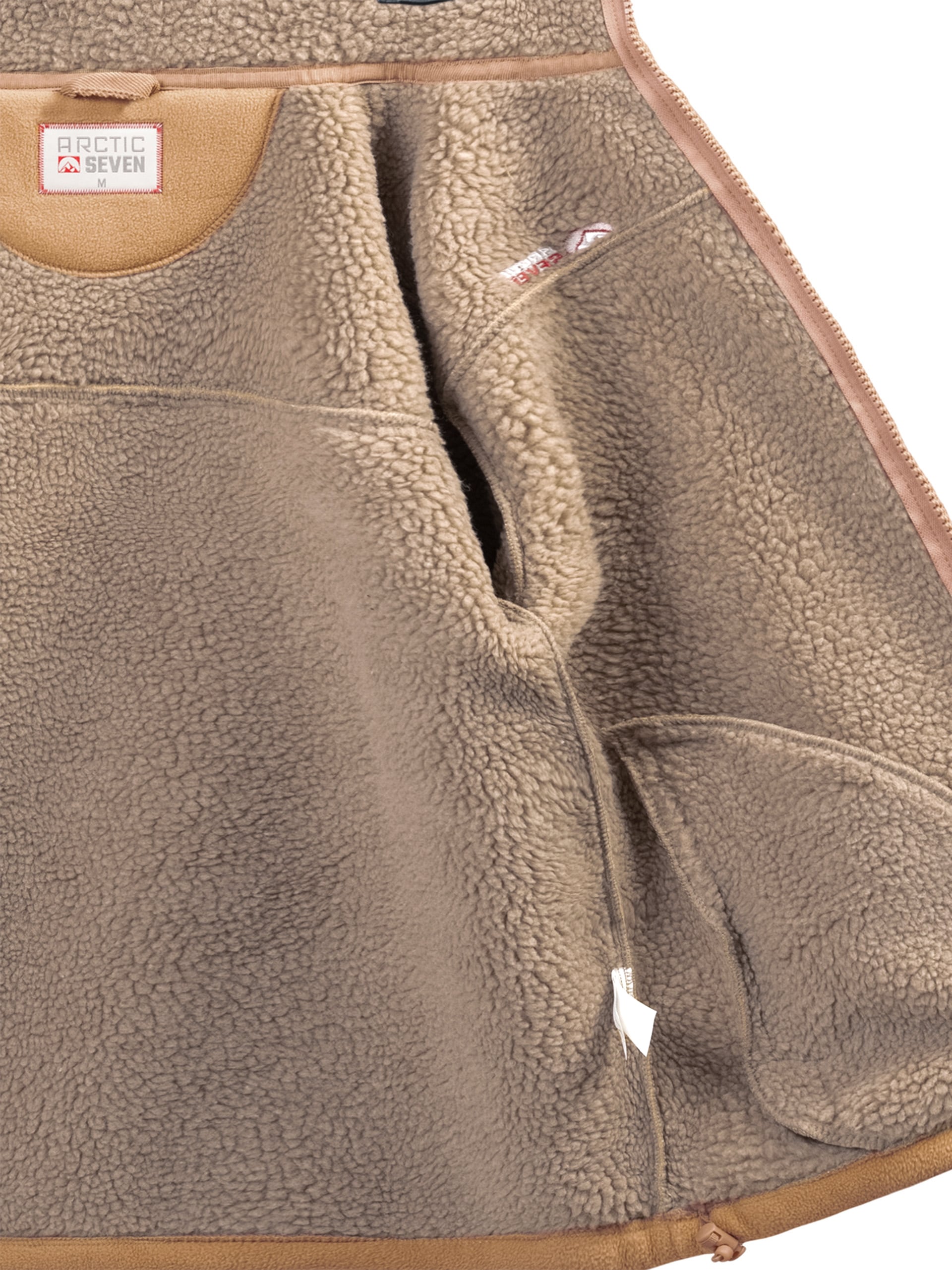Arctic Seven Fleecejacke »Arctic Seven Herren Fleece Jacke AS325 ASZeroo«