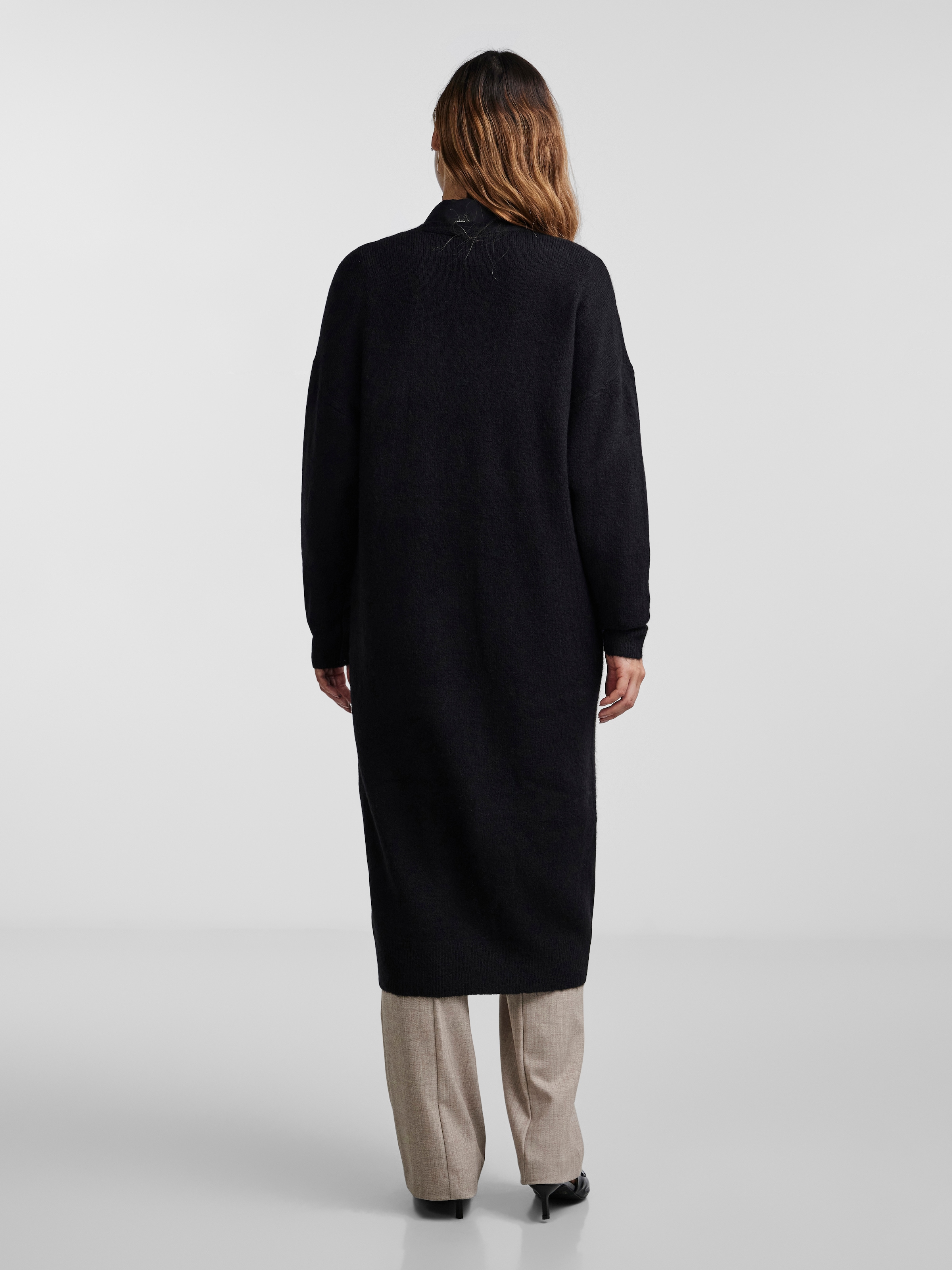 Y.A.S Longstrickjacke »YASBALIS LS LONG KNIT CARDIGAN S. NOOS«
