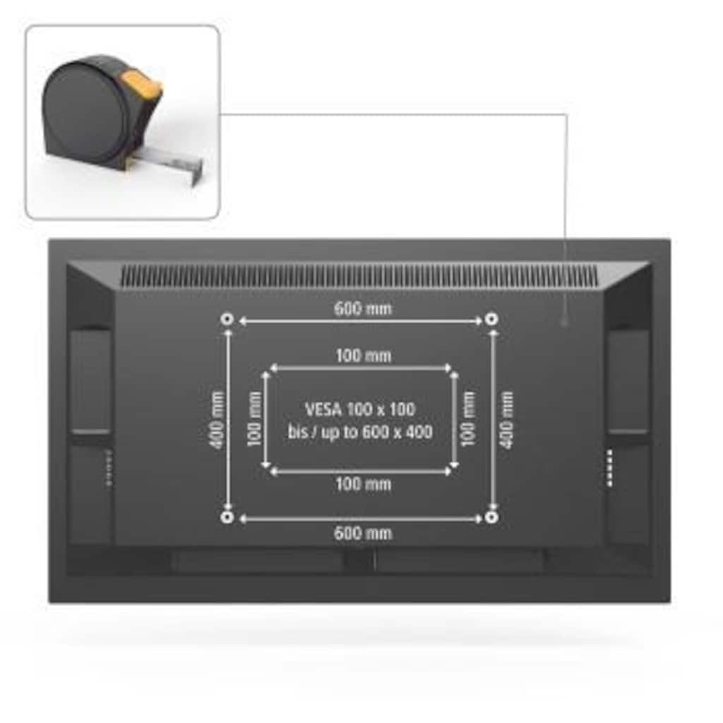 Hama TV-Wandhalterung »FULLMOTION "Ultraslim",2 Arme, 94 29cm (37"-90"),43",50",55",65",75"«