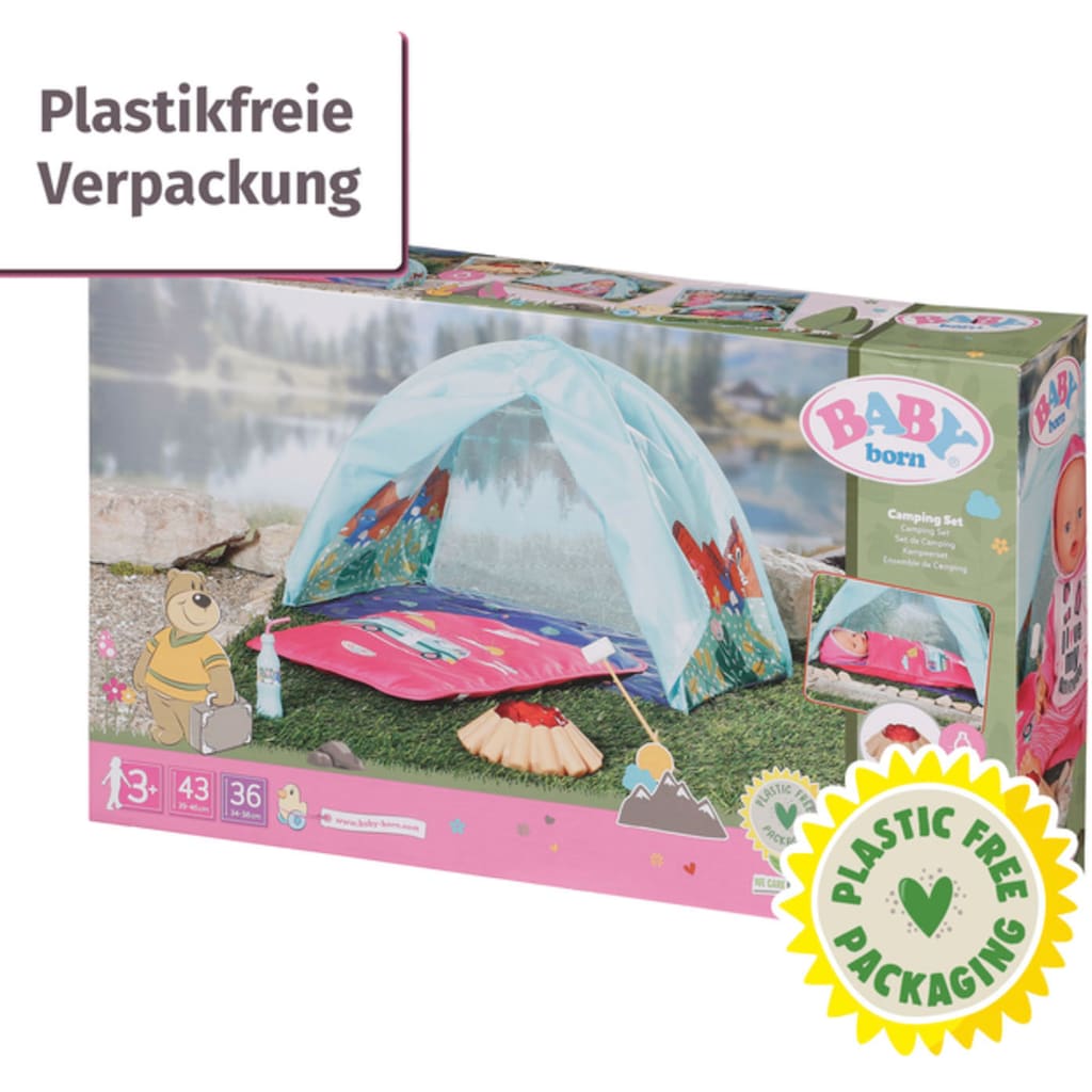 Baby Born Puppen Zelt »Weekend Camping Set«