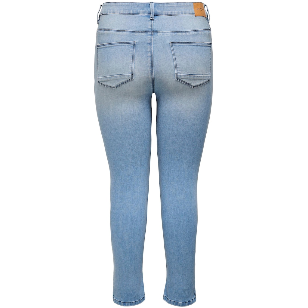 ONLY CARMAKOMA Skinny-fit-Jeans »CARKARLA REG ANK SK DNM BJ759 NOOS«
