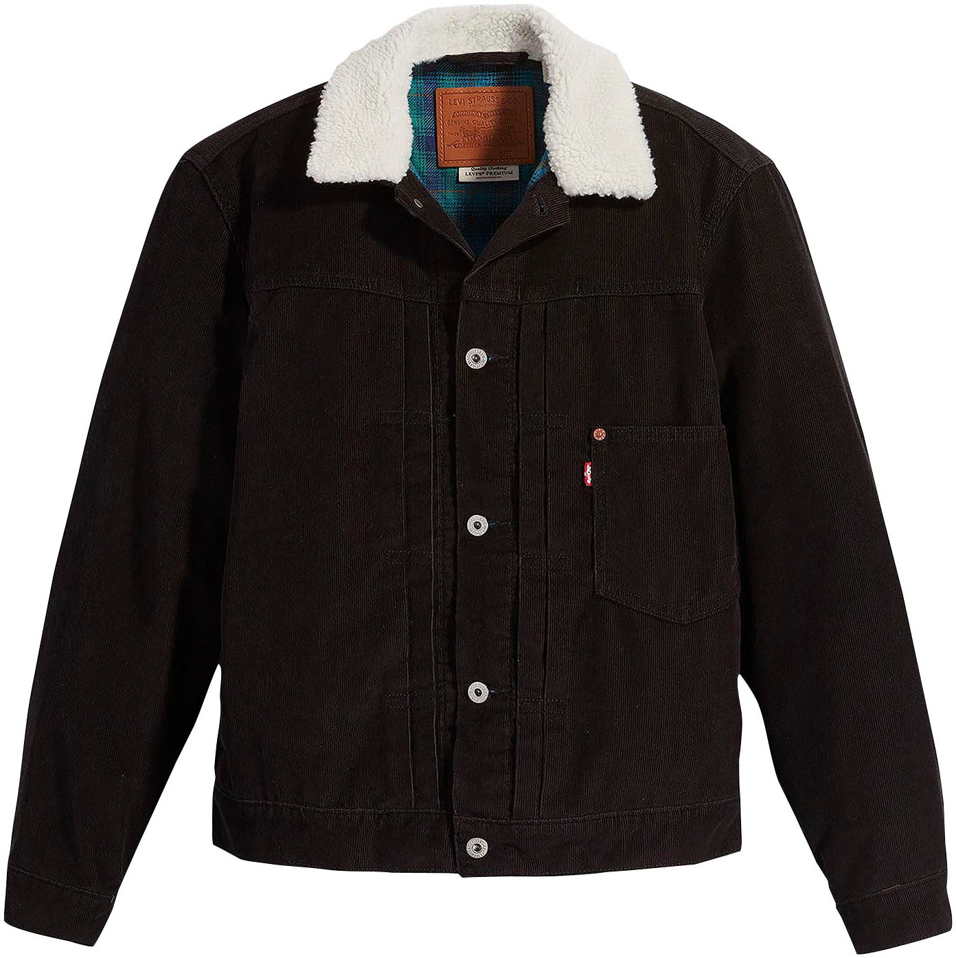 Levi's® Cordjacke »LINED TYPE I TRUCKER«, ohne Kapuze