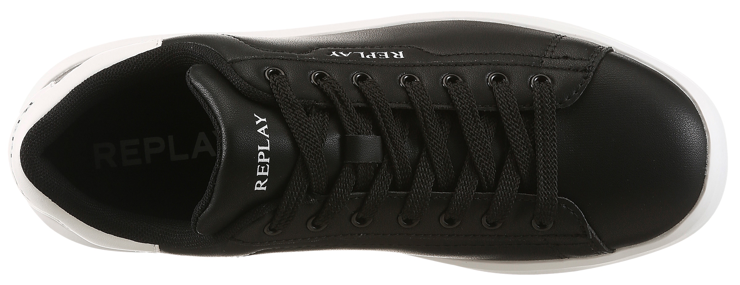 Replay Sneaker  Schnürschuh, Halbschuh, Freizeitsneaker mit gepolstertem Schaftrand