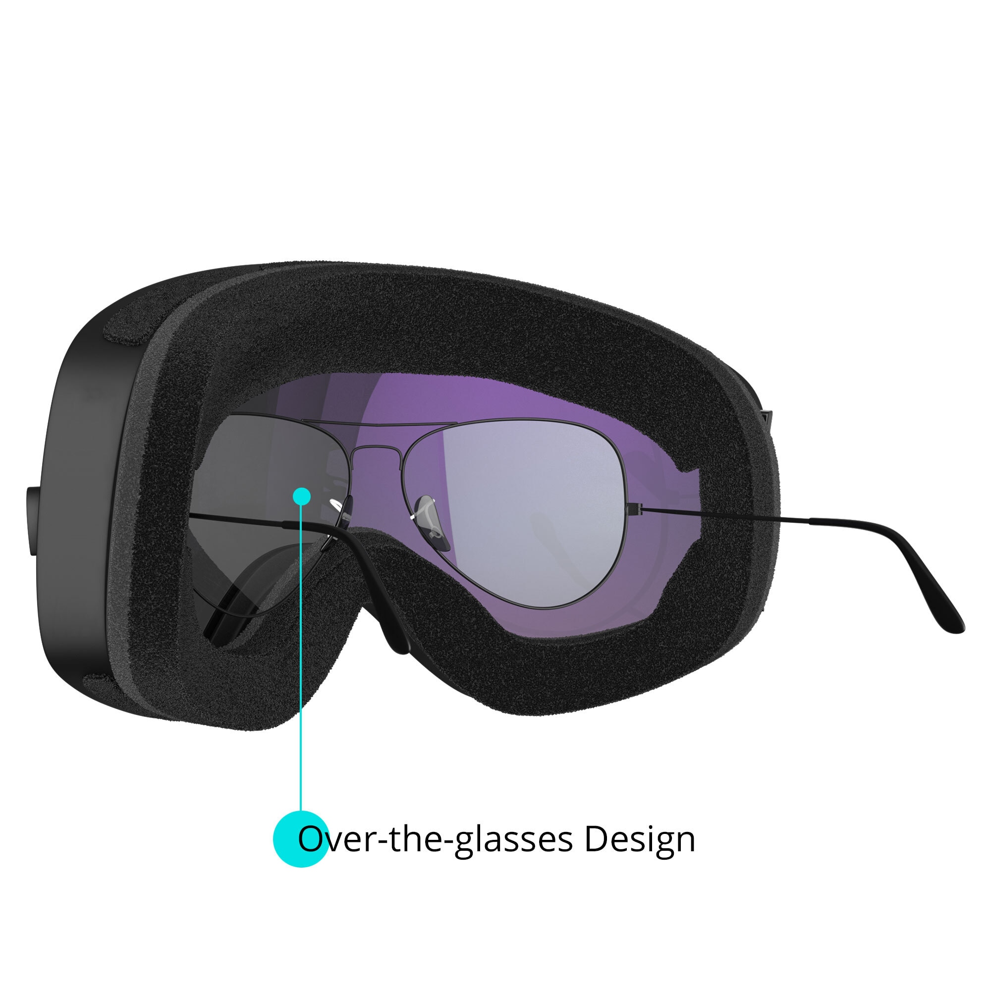 YEAZ Snowboardbrille »Ski- und Snowboard-Brille TWEAK-X«