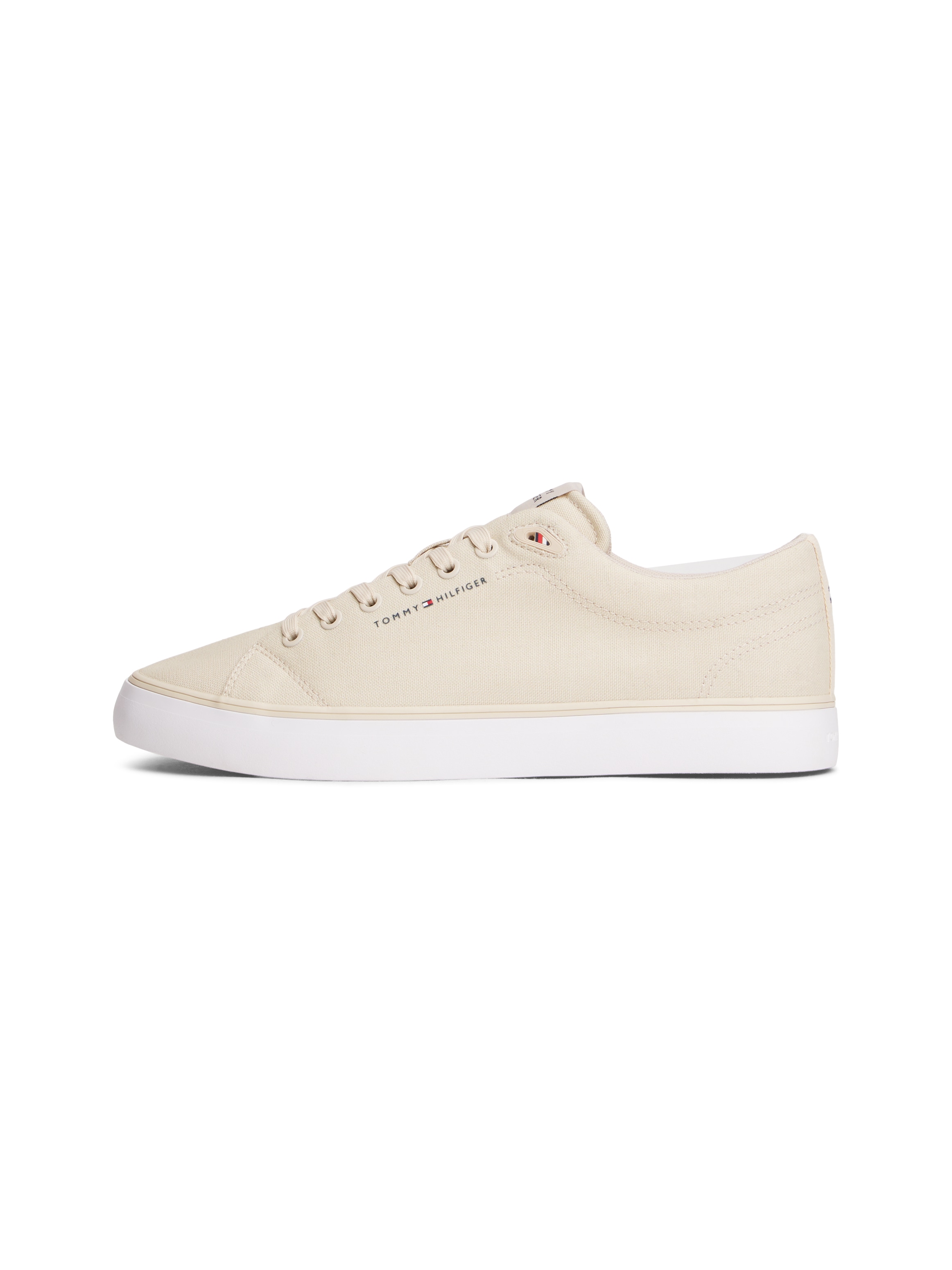 Tommy Hilfiger Sneaker »HARLEM CORE II CVS«  Freizeitschuh, Halbschuh, Schnürer mit Logo-Aufnäher an der Schuhzunge