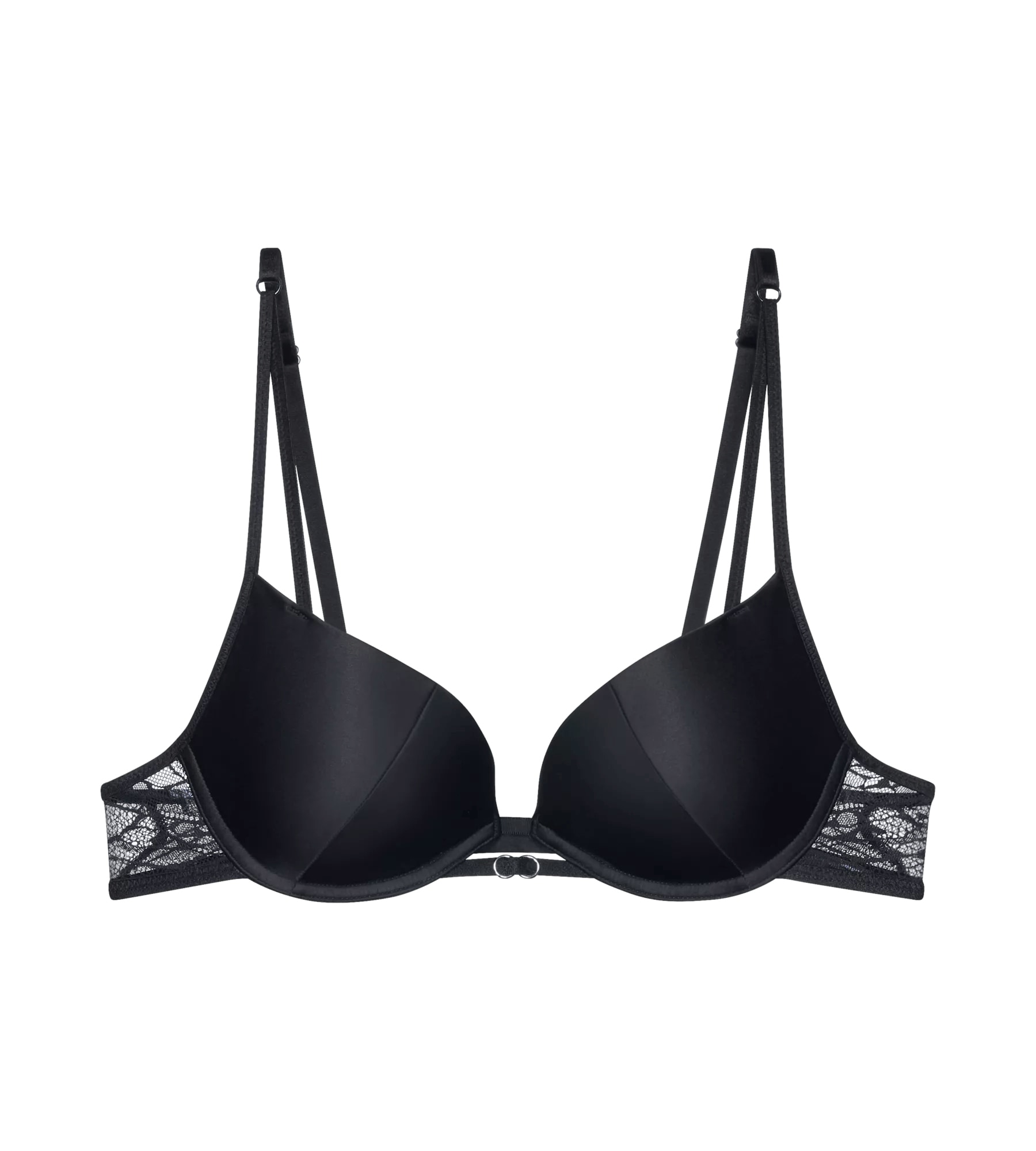 Triumph Push-up-BH »Crazy Stupid Love« Spitze, Stretch-Satin an den Cups, federleichte Cups, Mesh