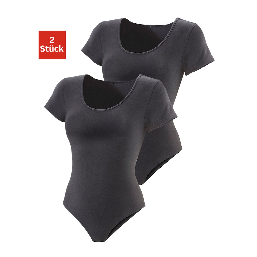 Vivance T-Shirt-Body, (2er-Pack)