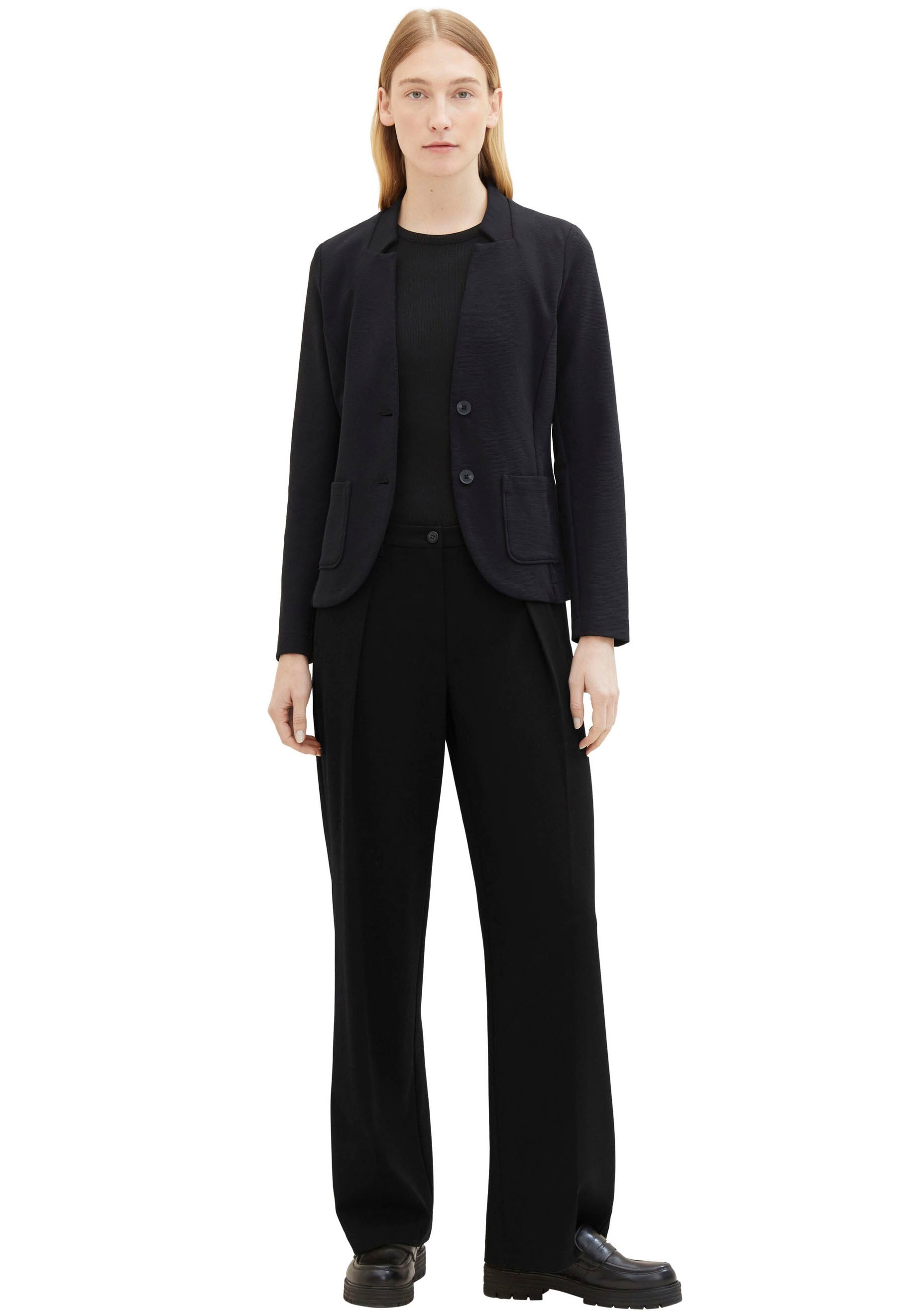TOM TAILOR Sweatblazer »Ottoman«, mit aufgesetzten Taschen und Struktur