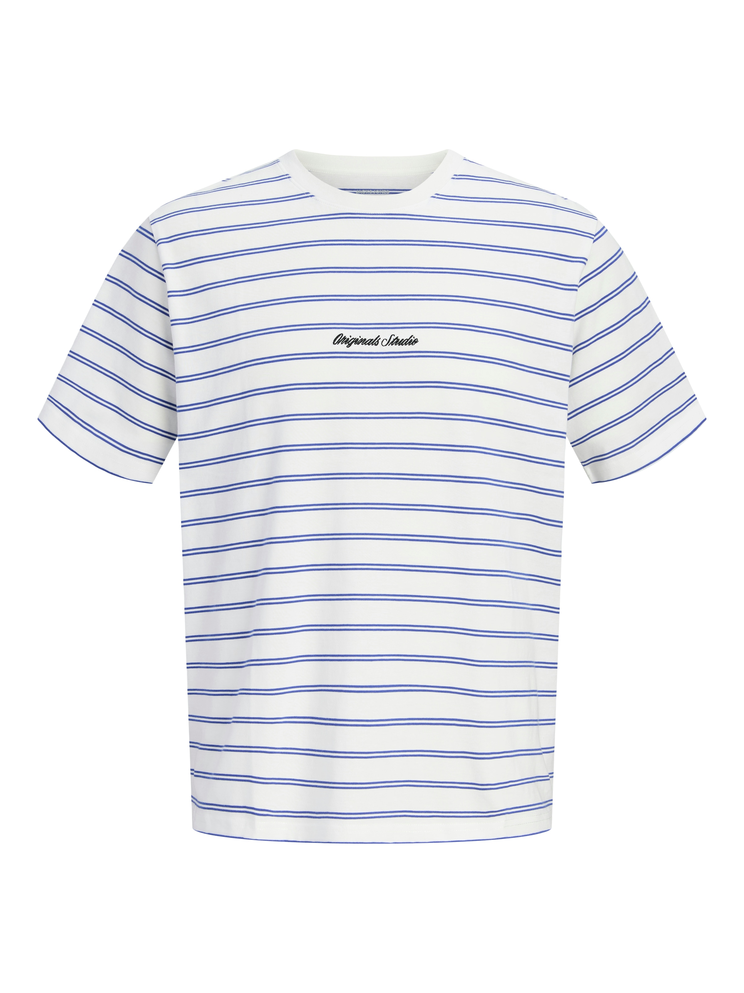 Jack & Jones T-Shirt »JORNORREBRO STRIPE TEE SS CN LN« Baumwolle, relaxed fit