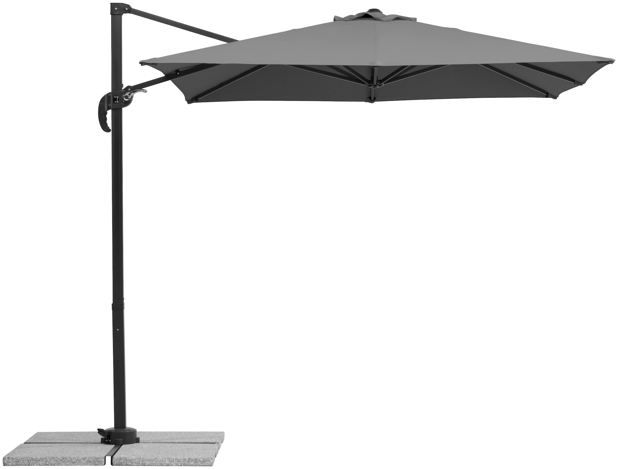 Schneider Schirme Ampelschirm »Rhodos Junior«, mit Schutzhülle, ohne Wegeplatten