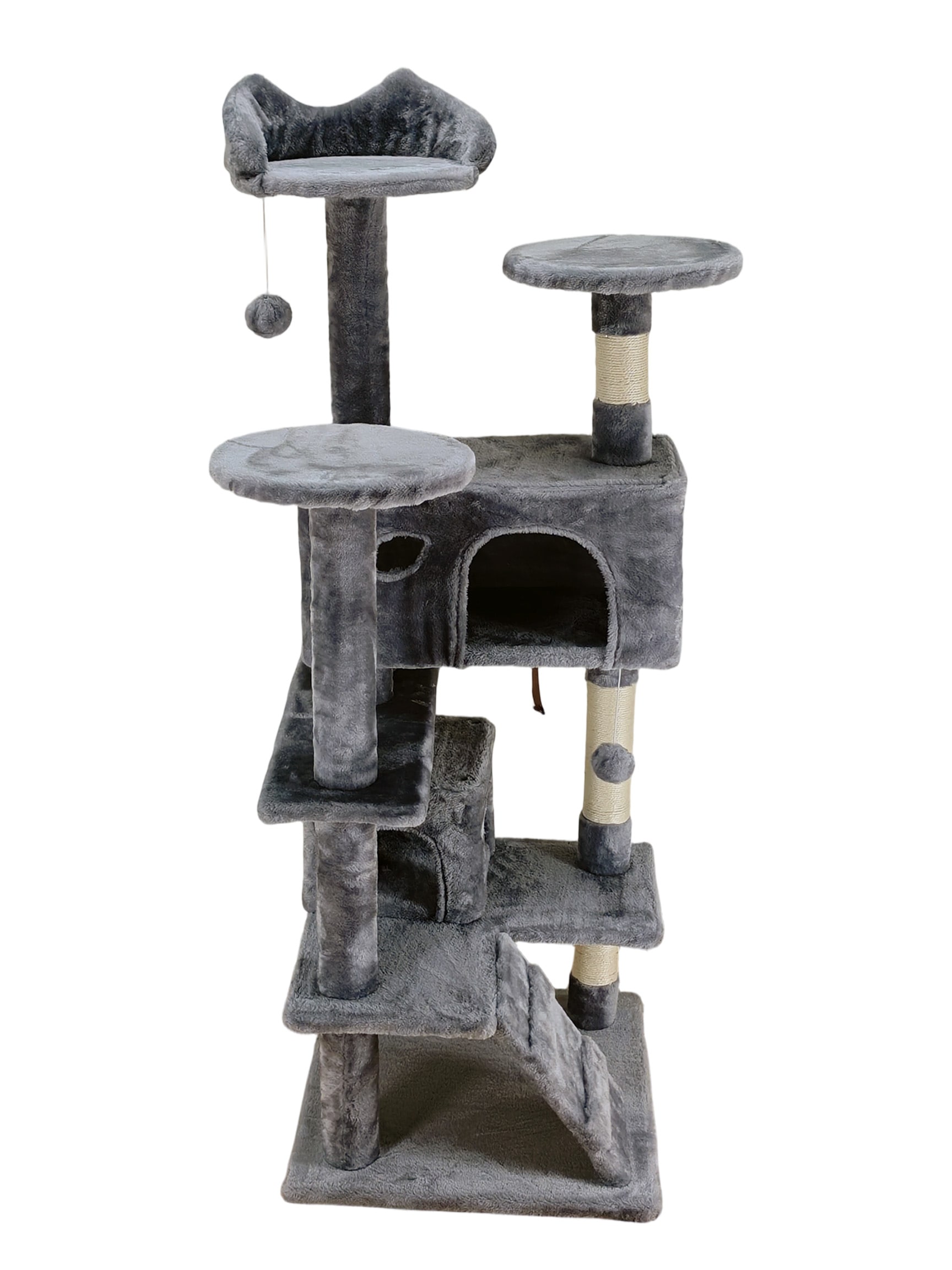 OTTO home Kratzbaum »Lofty« 139 cm hoch Mehrstöckig mit Katzenhöhlen, Liegeflächen und Sisalstämmen