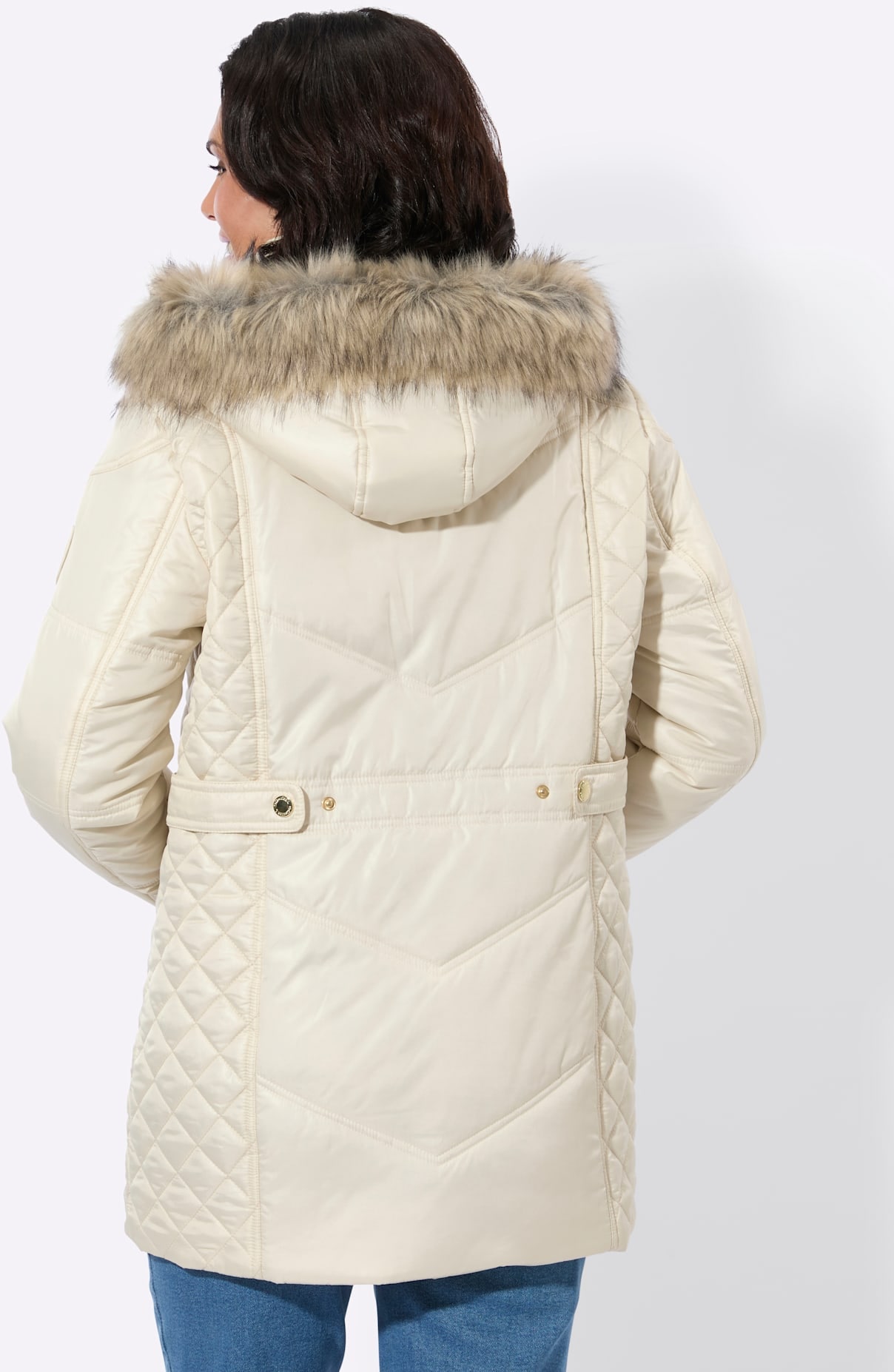 Casual Looks Steppjacke mit Kapuze