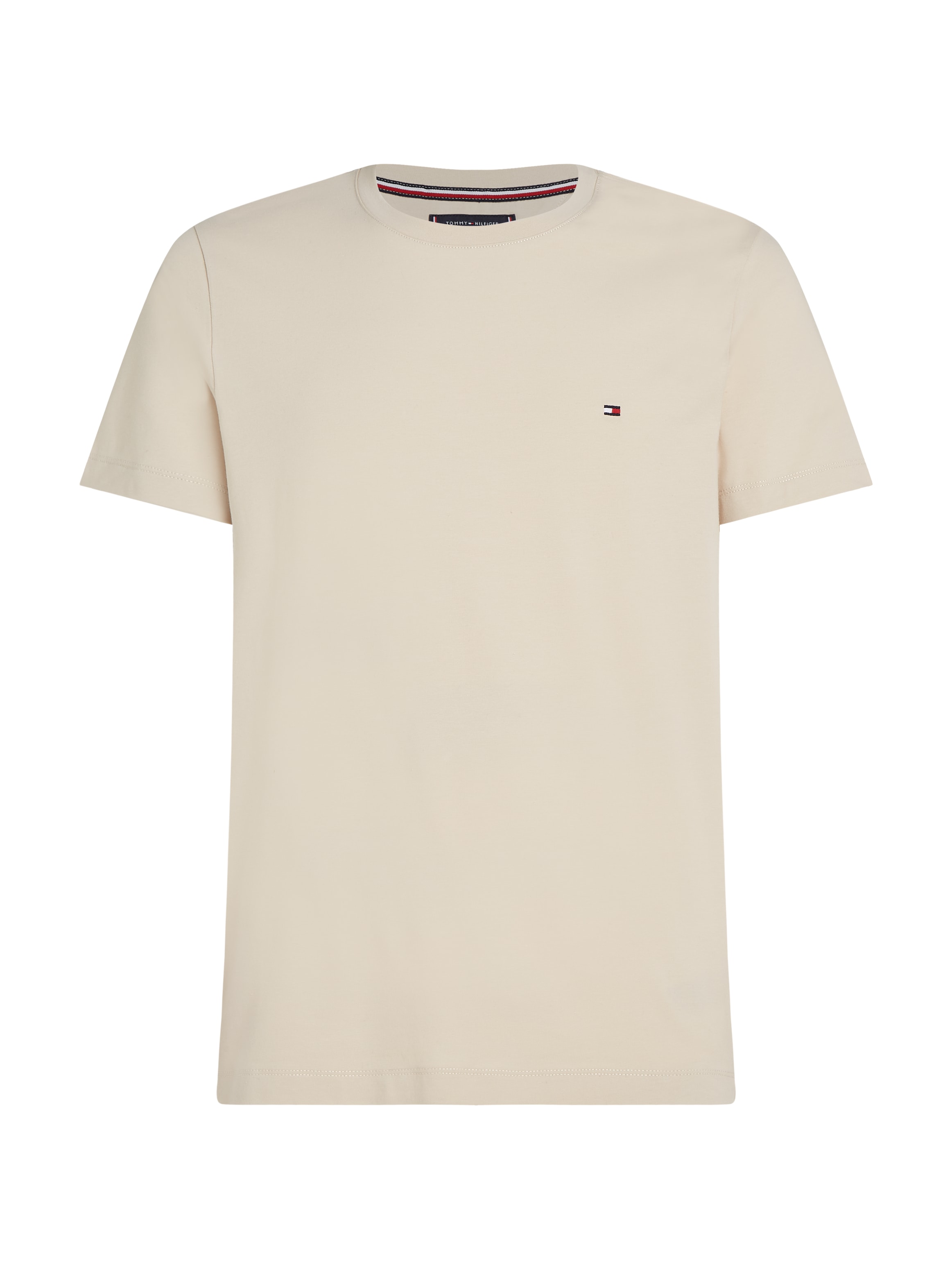 Tommy Hilfiger T-Shirt »STRETCH SLIM FIT TEE«, mit Rundhalsausschnitt