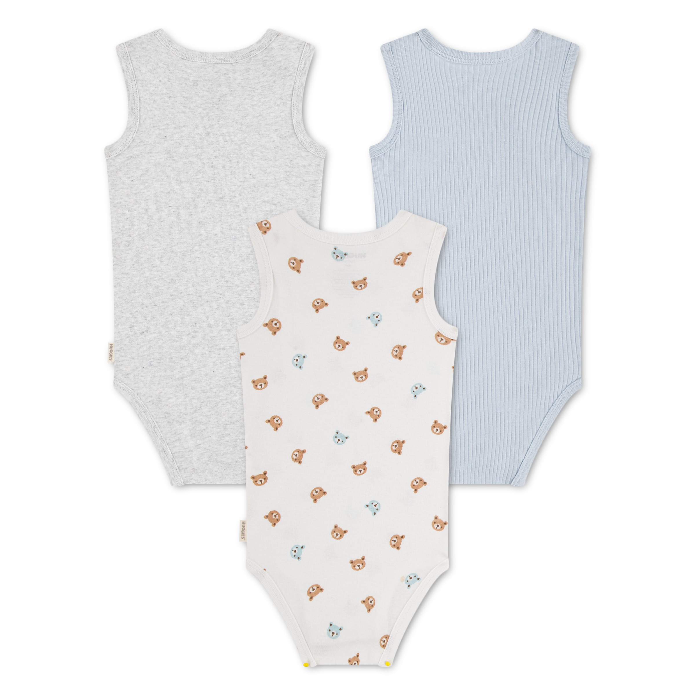 HUGGIES babywear Body »HUGB 3PK SLEEVELESS BODYSUIT« Packung, 3 mit Mustern