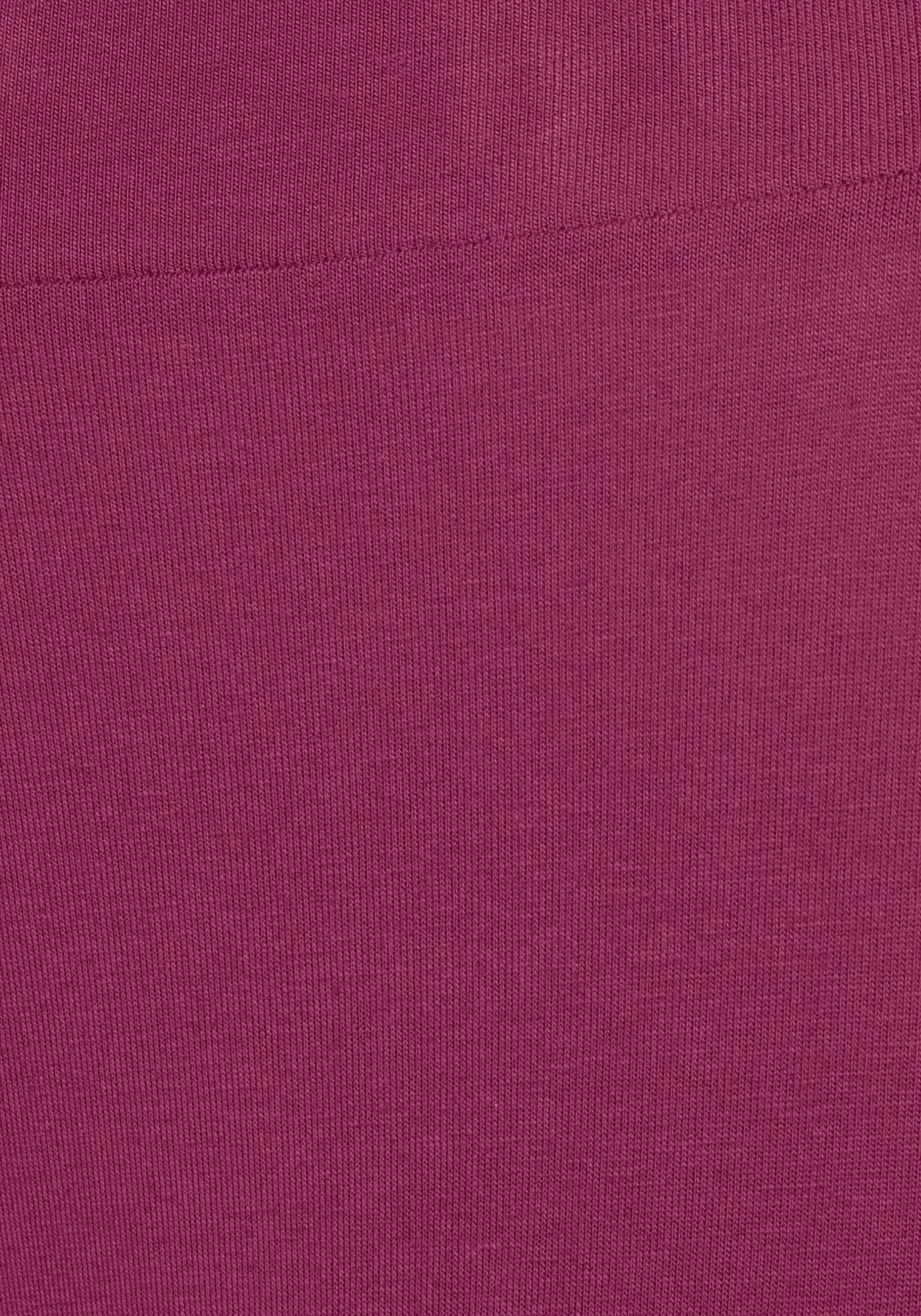 Bench. Loungewear Leggings, mit glitzernder Logostickerei auf dem Bein