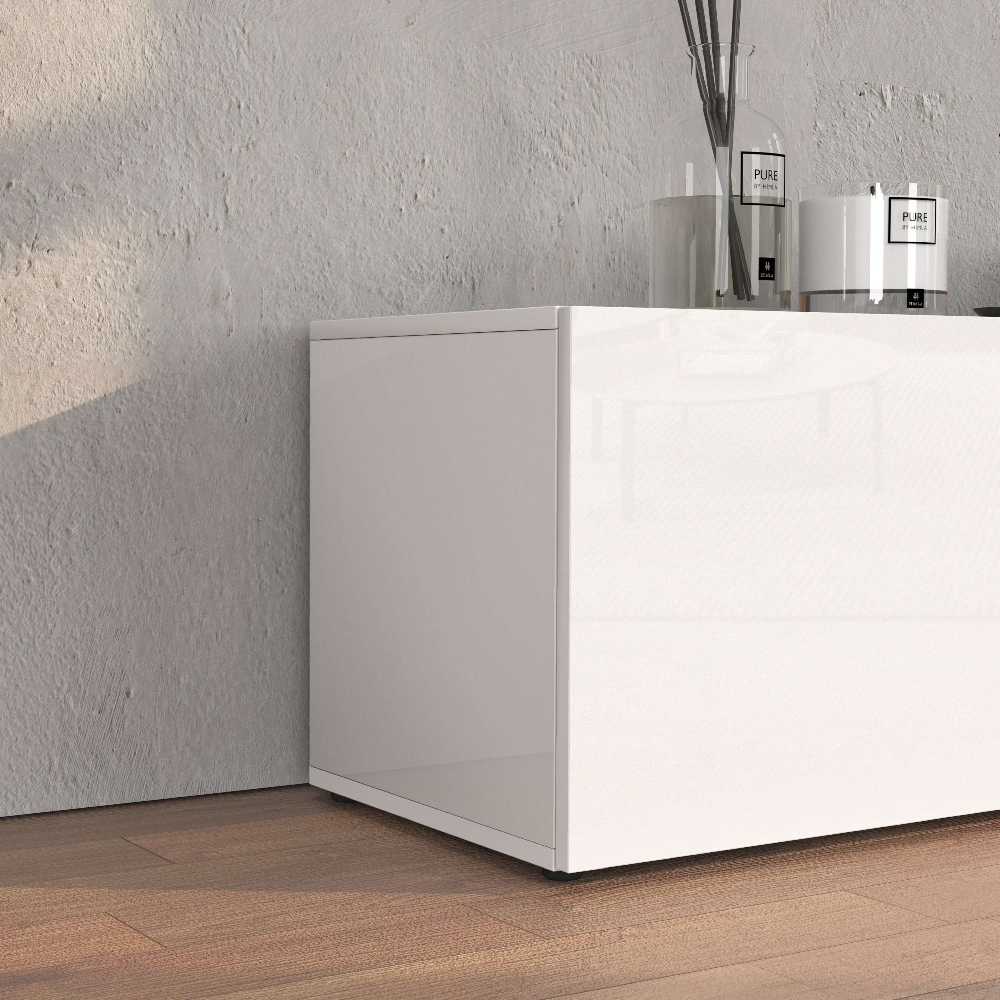 OTTO home TV-Wand »Chronos TV-Set, Wohnwand – Elemente frei platzierbar, Made in Italy« Set, 3-er set, 3 Stk. tlg.