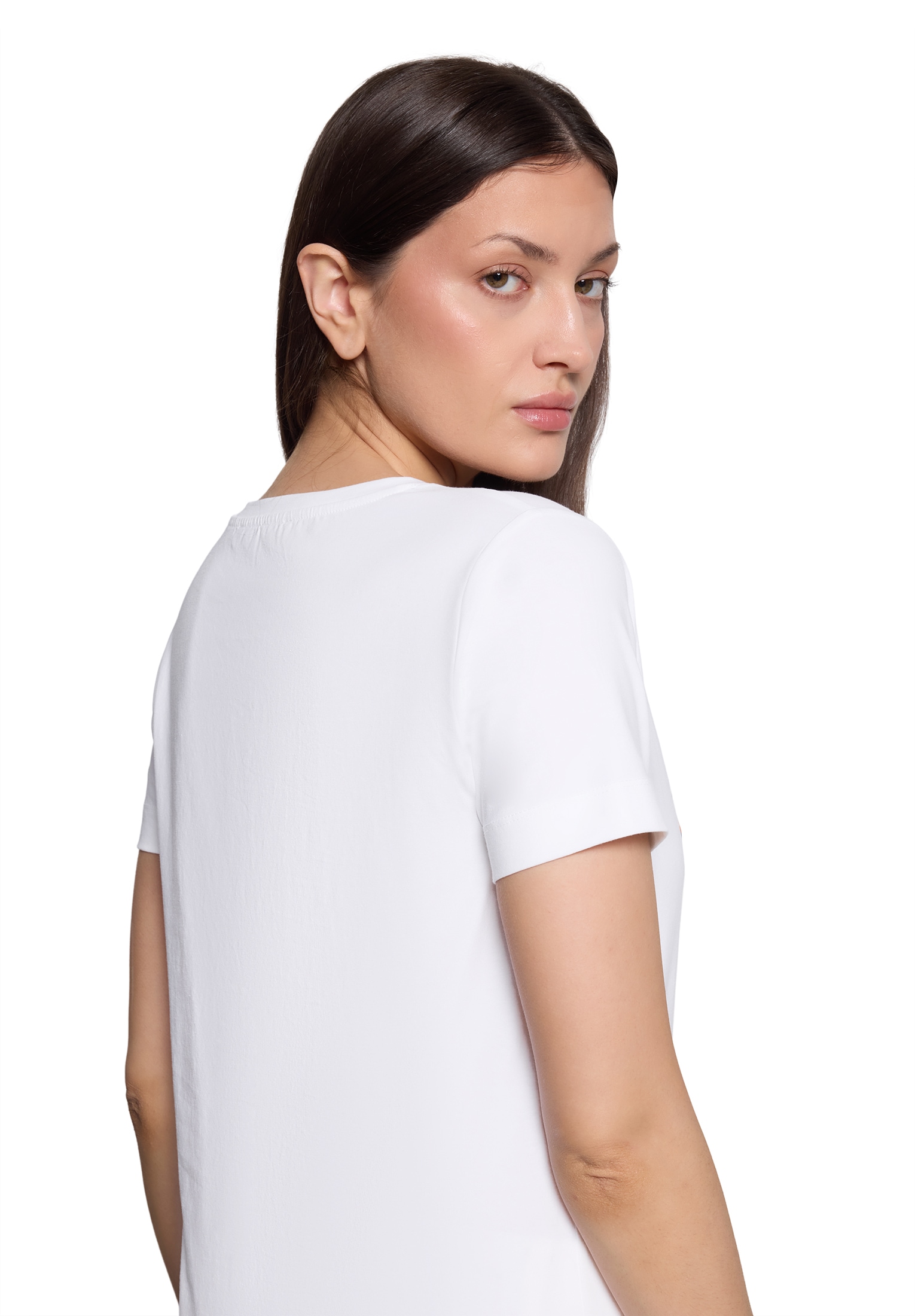 Betty&Co Rundhalsshirt »Casual-Shirt mit Print«