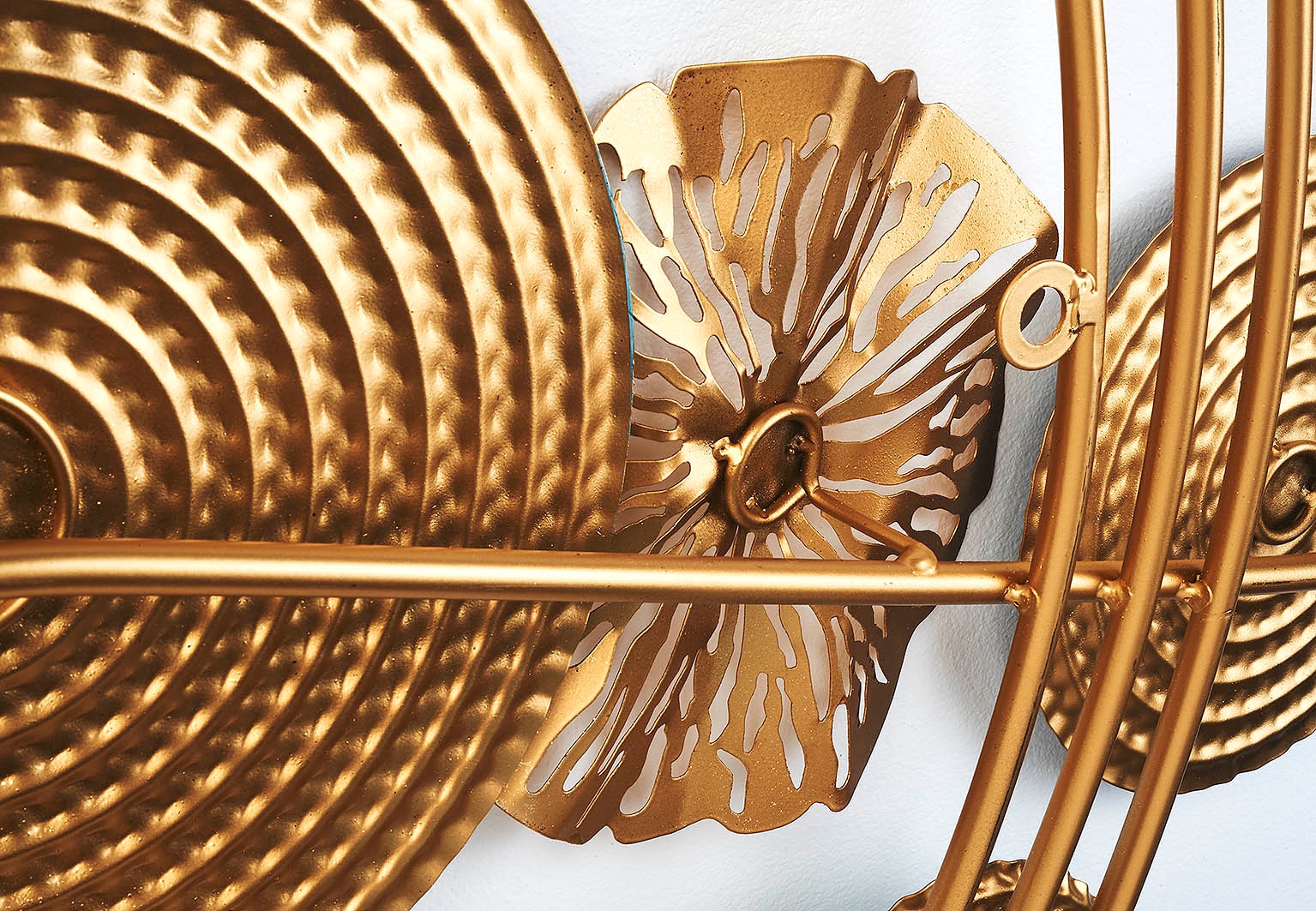 locker Wanddekoobjekt »Wandbild GOLDEN CIRCLES«